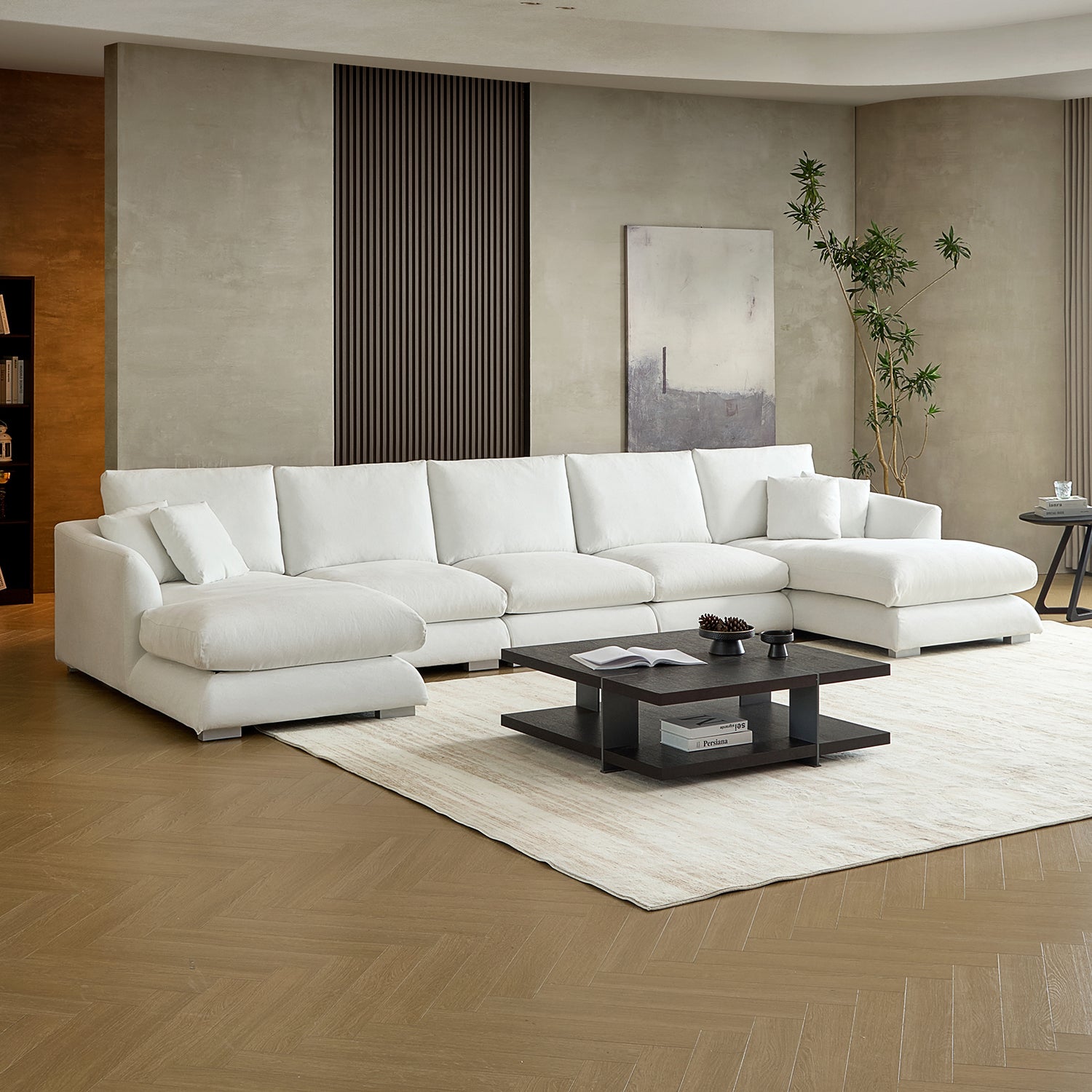 Feathers U-Sectional