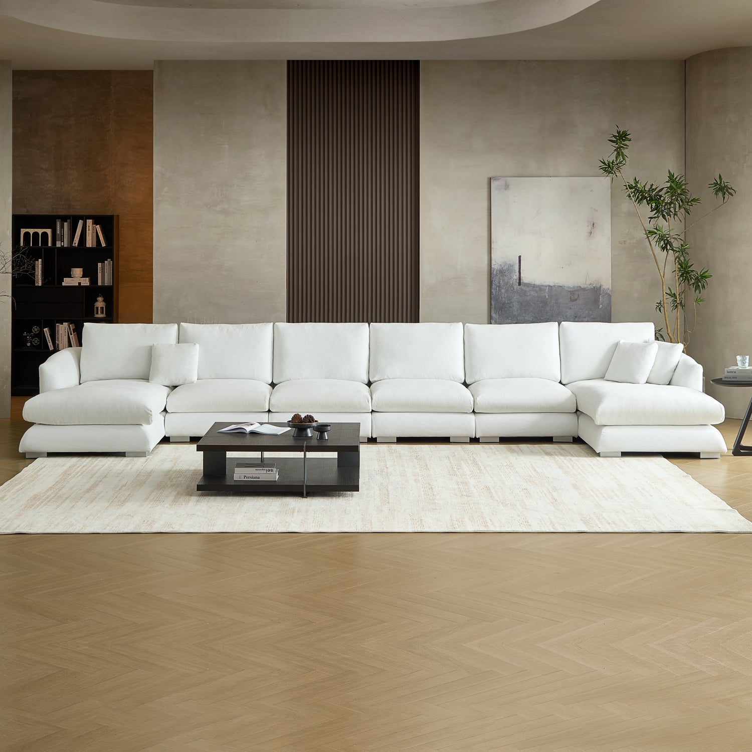 Feathers U-Sectional