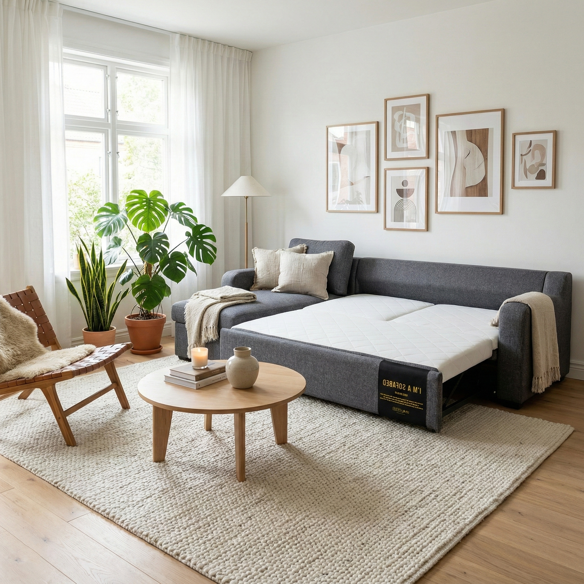 Helena Sectional with Queen Bed and Storage