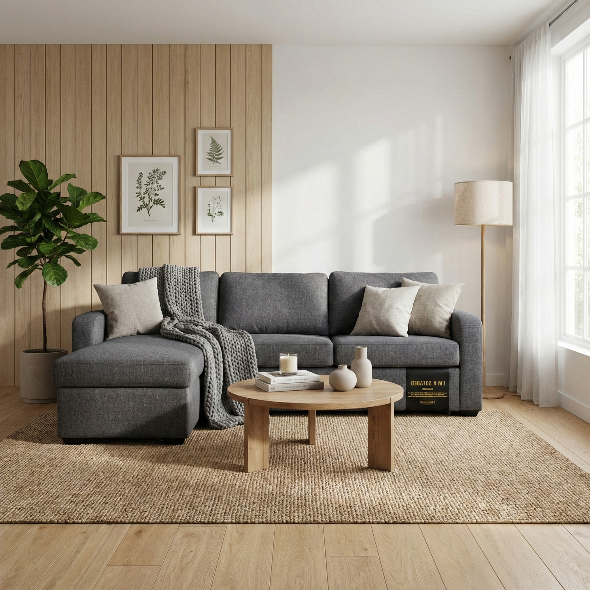 Helena Sectional with Queen Bed and Storage