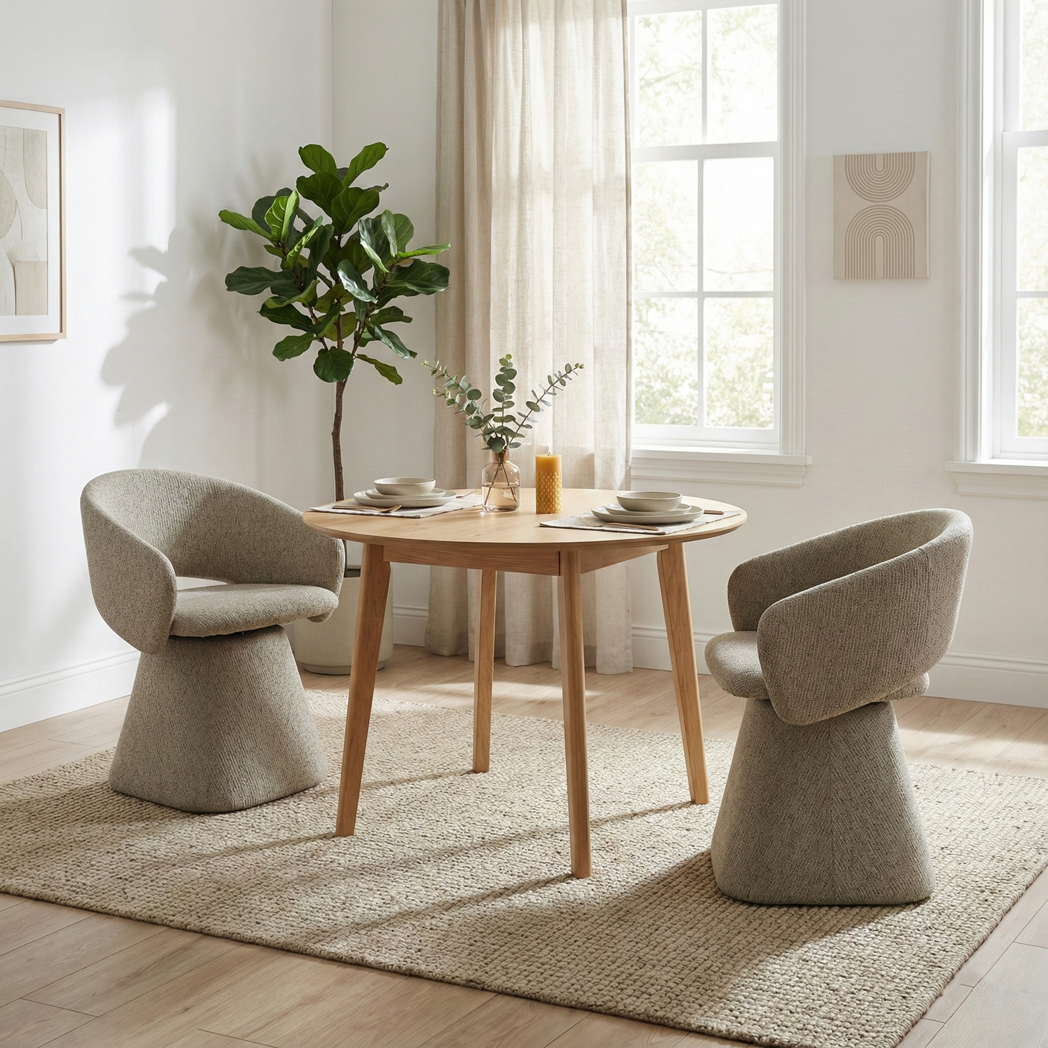 Hoku Swivel Dining Chair
