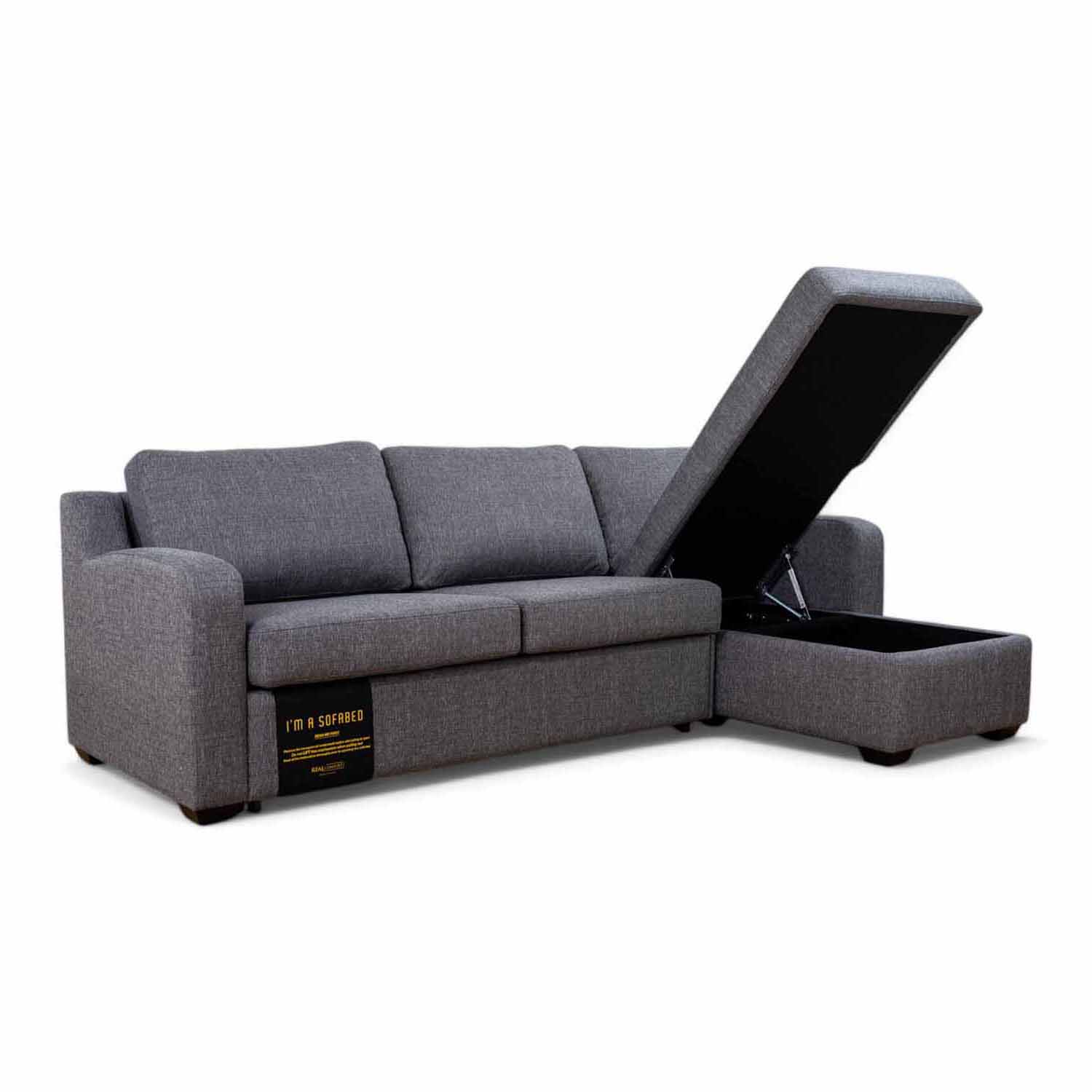 Helena Sectional With Queen Bed and Storage