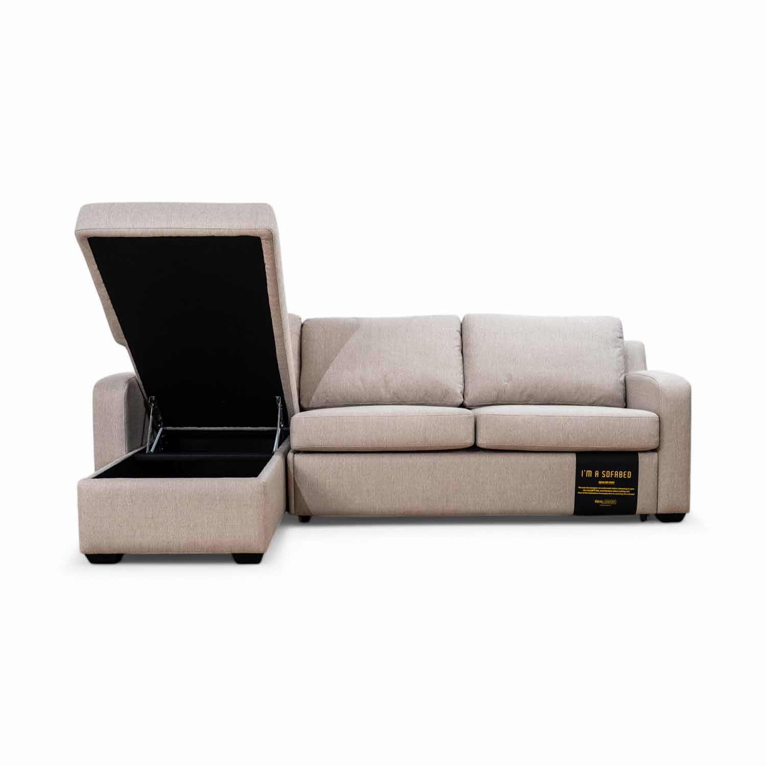 Helena Sectional With Queen Bed and Storage