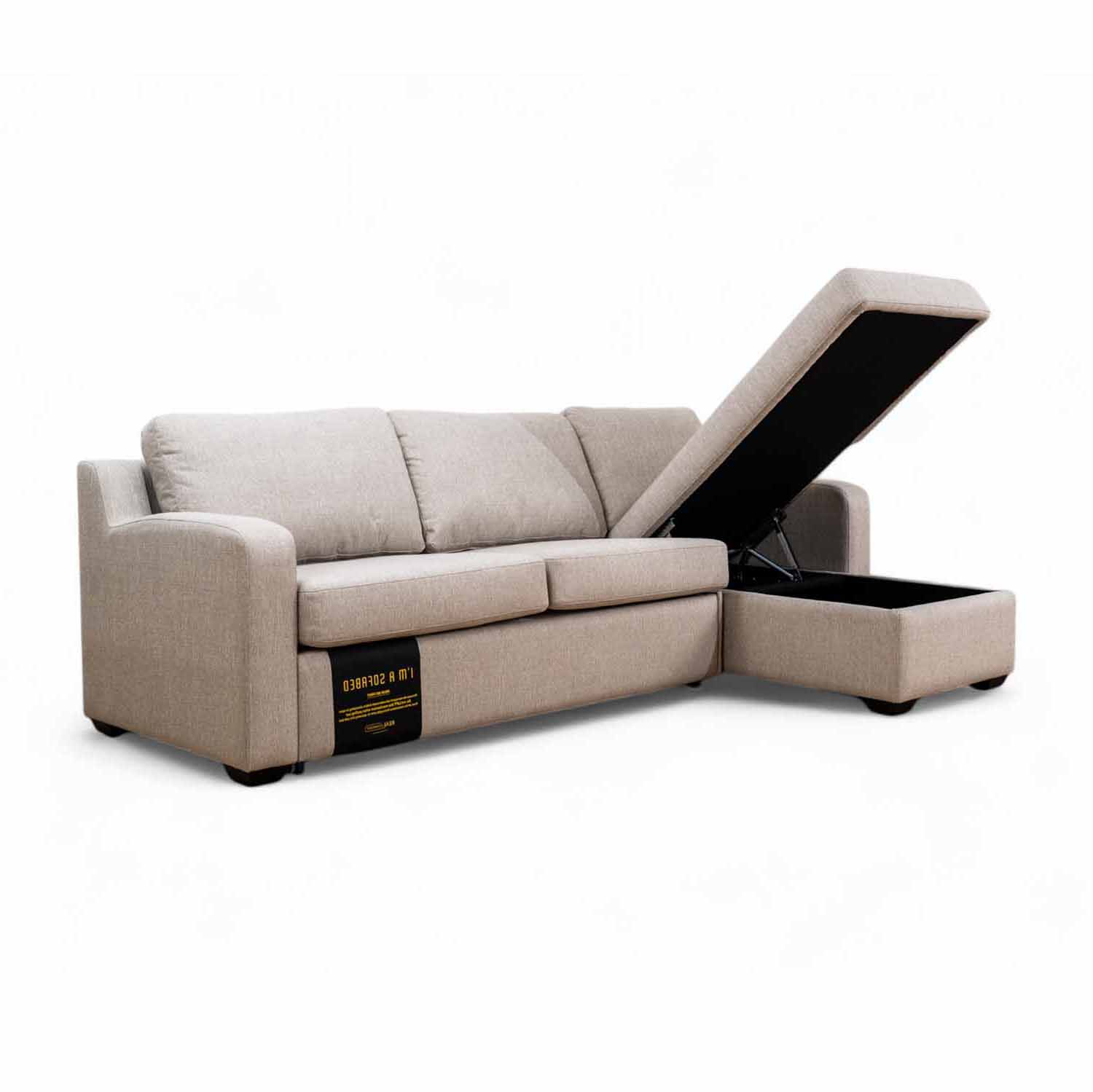 Helena Sectional With Queen Bed and Storage
