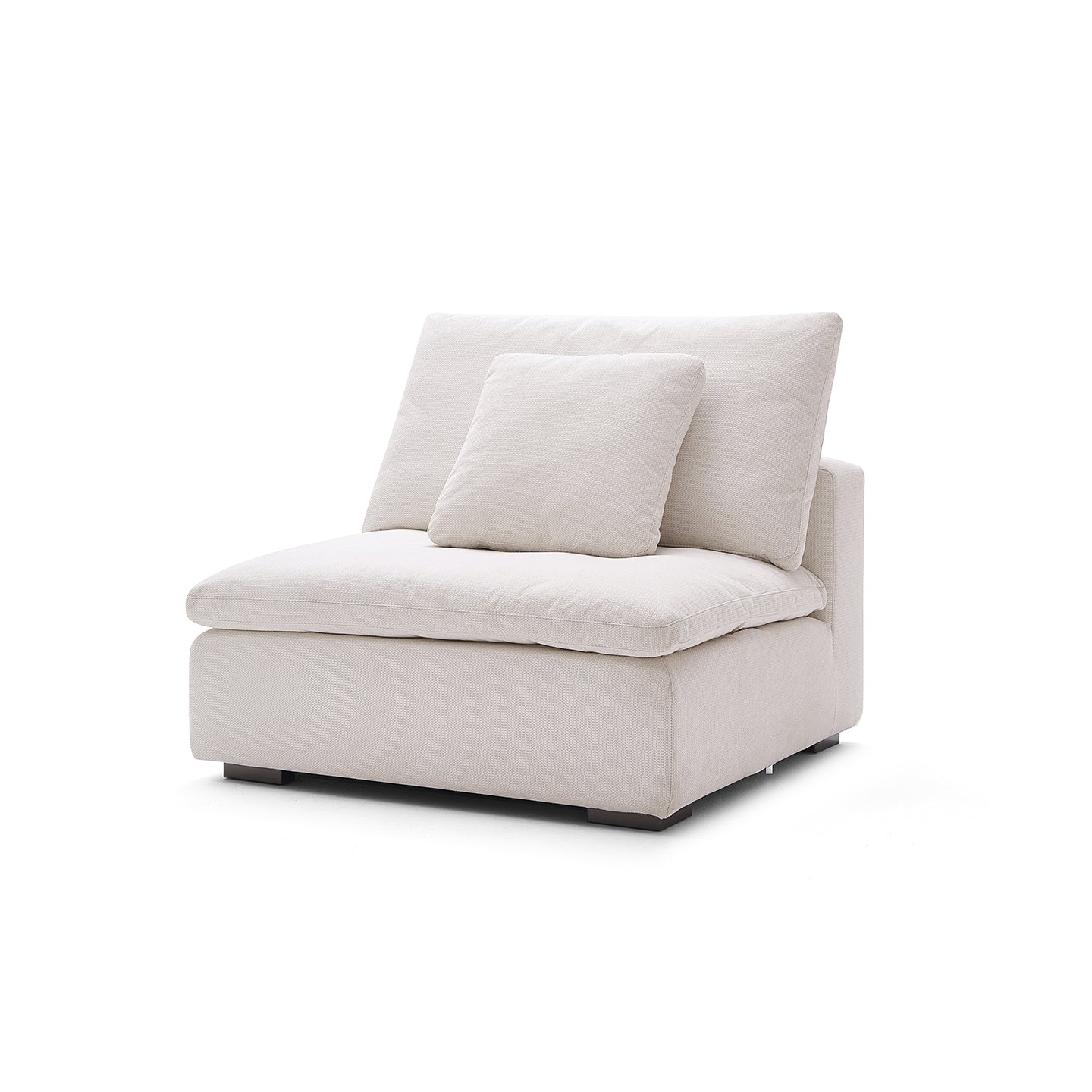 Malibu Cloud Couch Armless Modular Seat