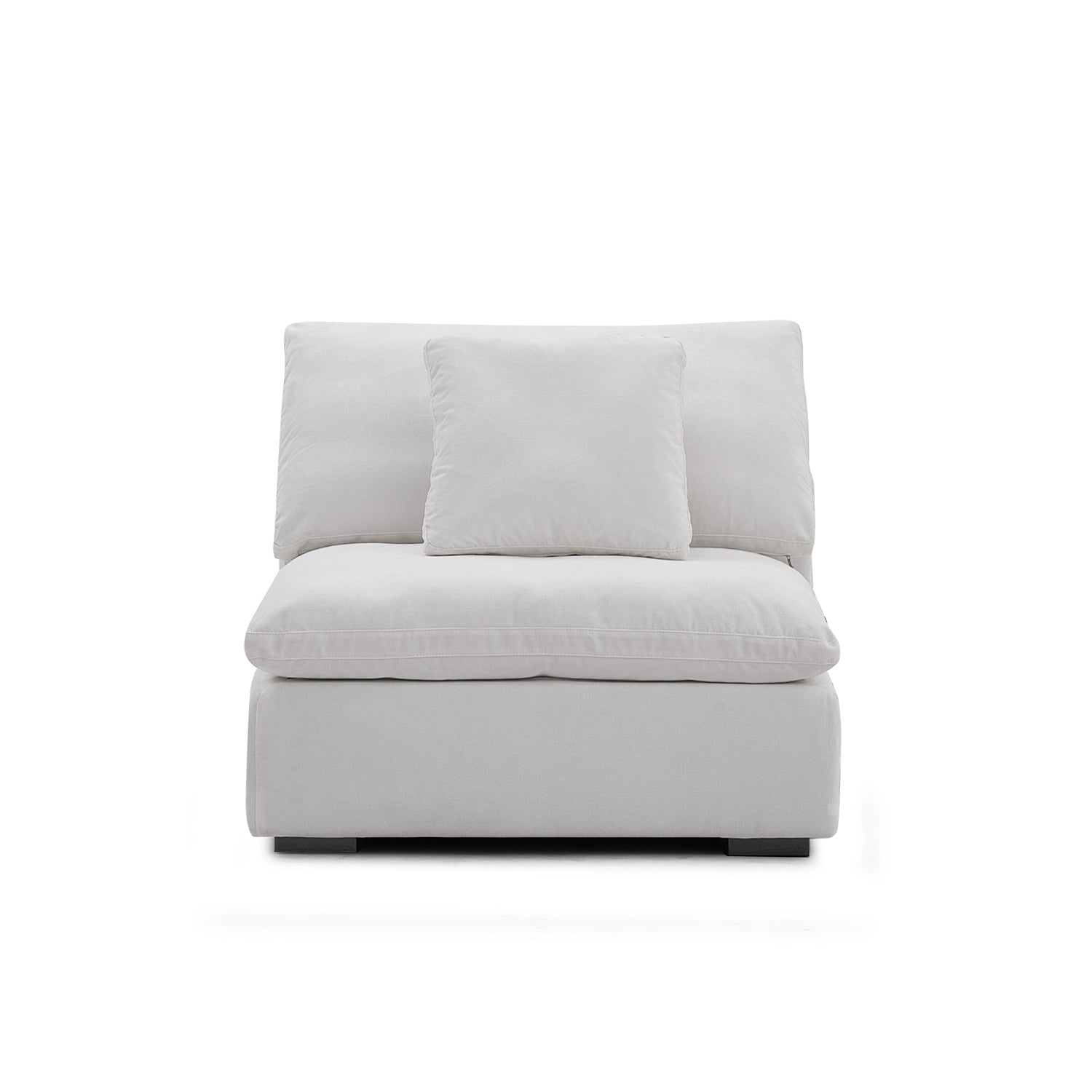 Malibu Cloud Couch Armless Modular Seat