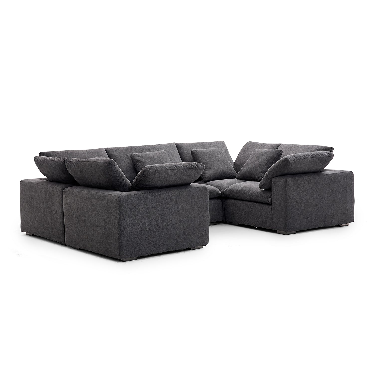 Malibu Cloud U Closed Sectional