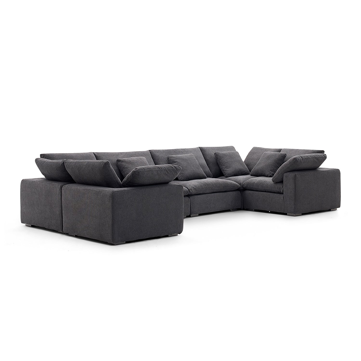 Malibu Cloud U Closed Sectional