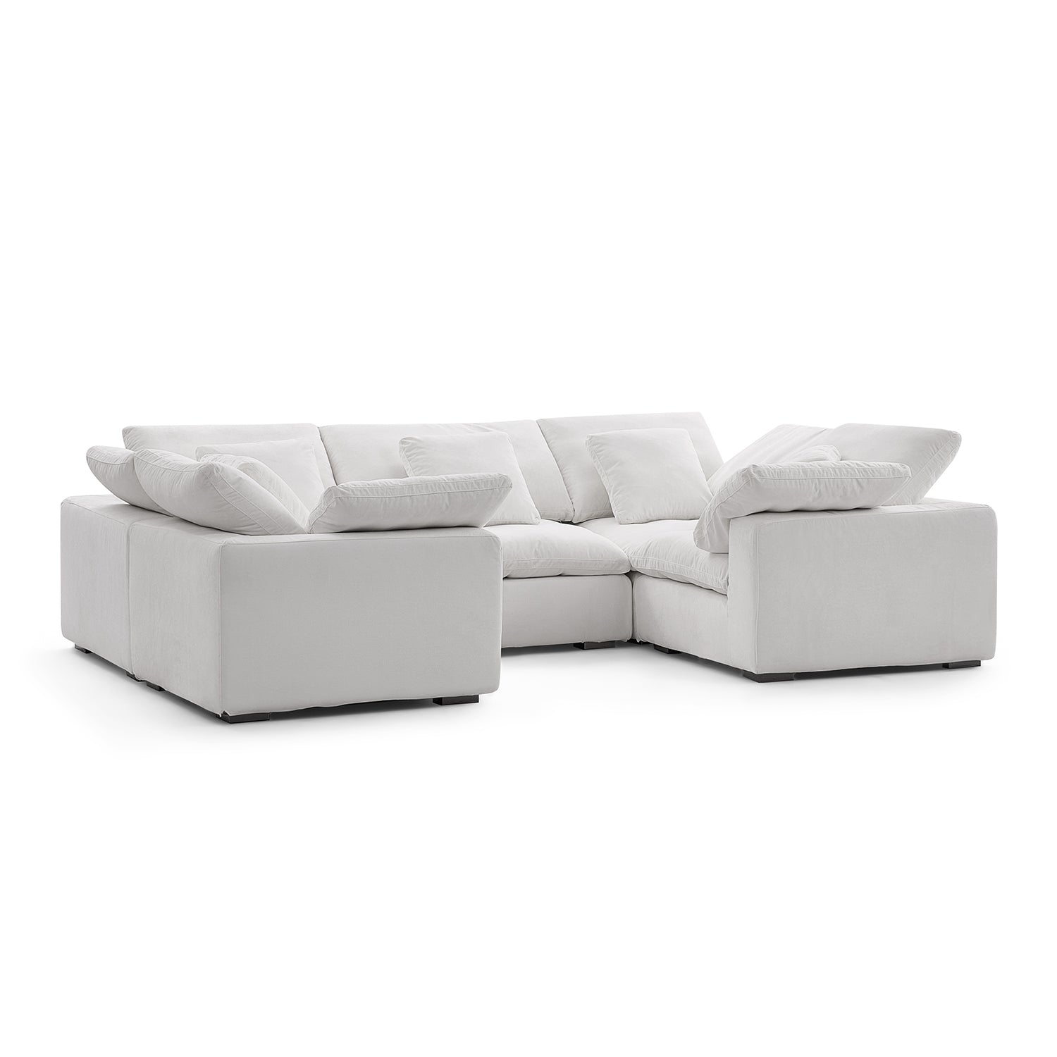 Malibu Cloud U Closed Sectional