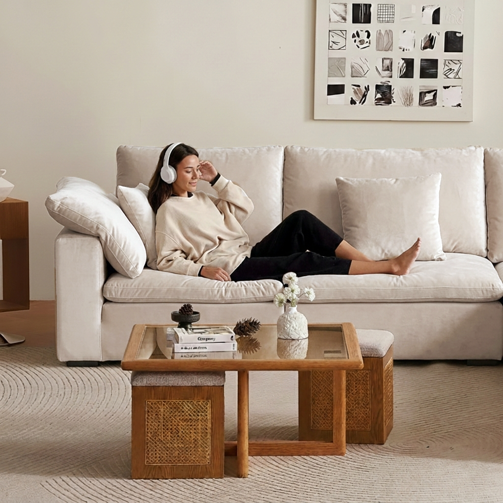Malibu Cloud L Sectional