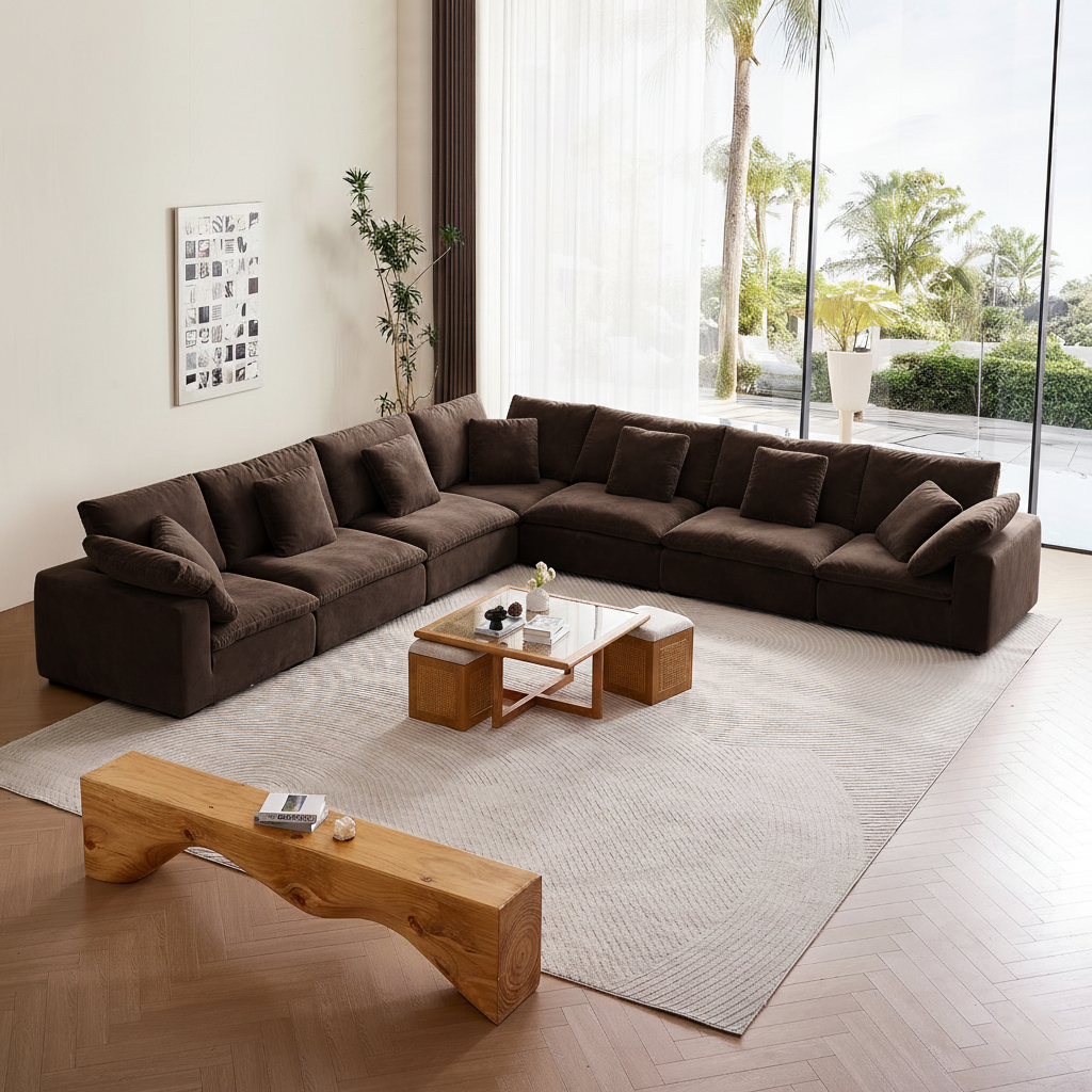 Malibu Cloud L Sectional