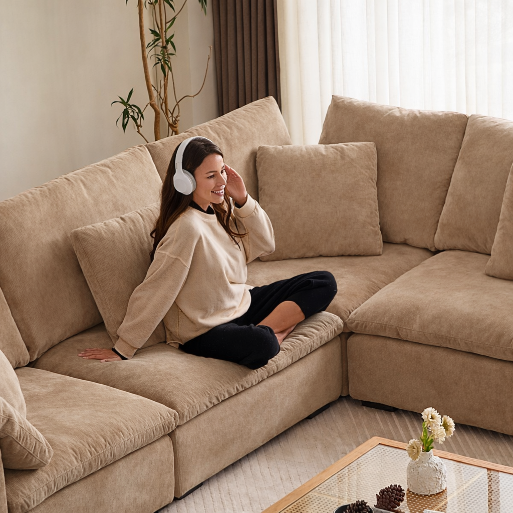 Malibu Cloud L Sectional