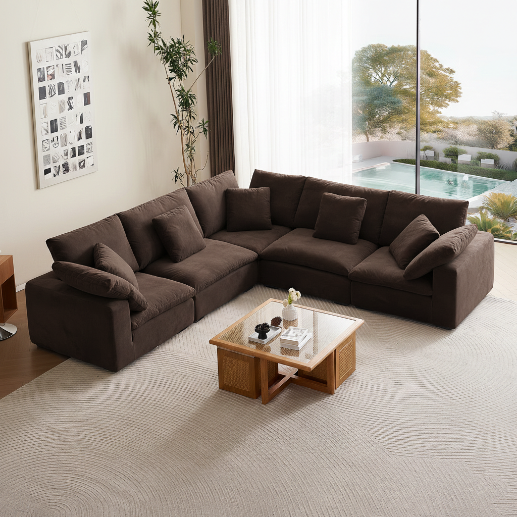 Malibu Cloud L Sectional