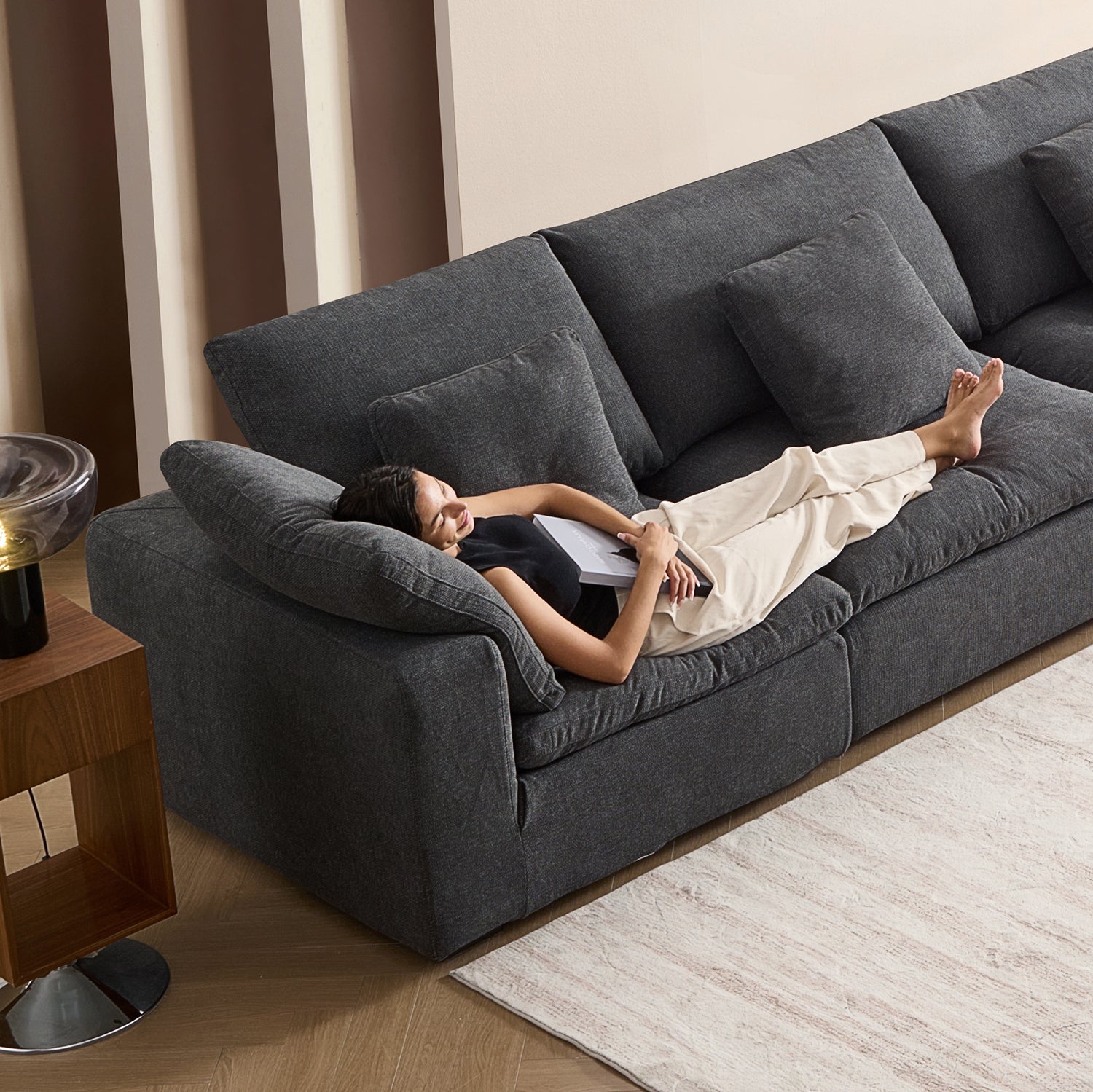 Malibu Cloud L Sectional