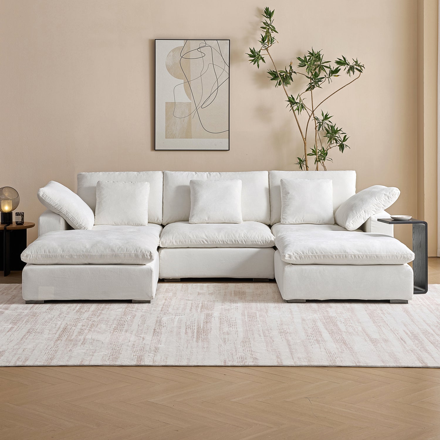 Malibu Cloud U Sectional