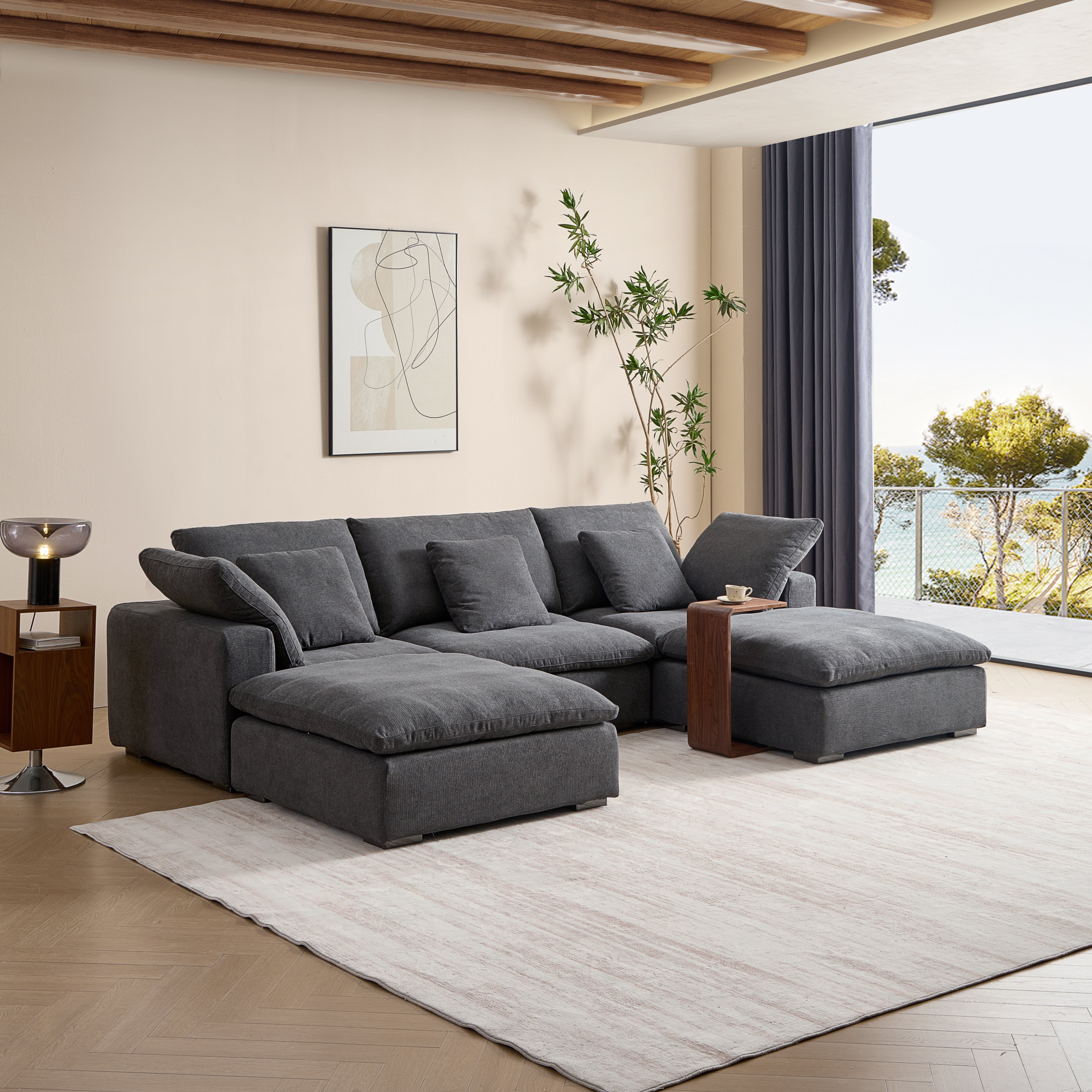 Malibu Cloud U Sectional