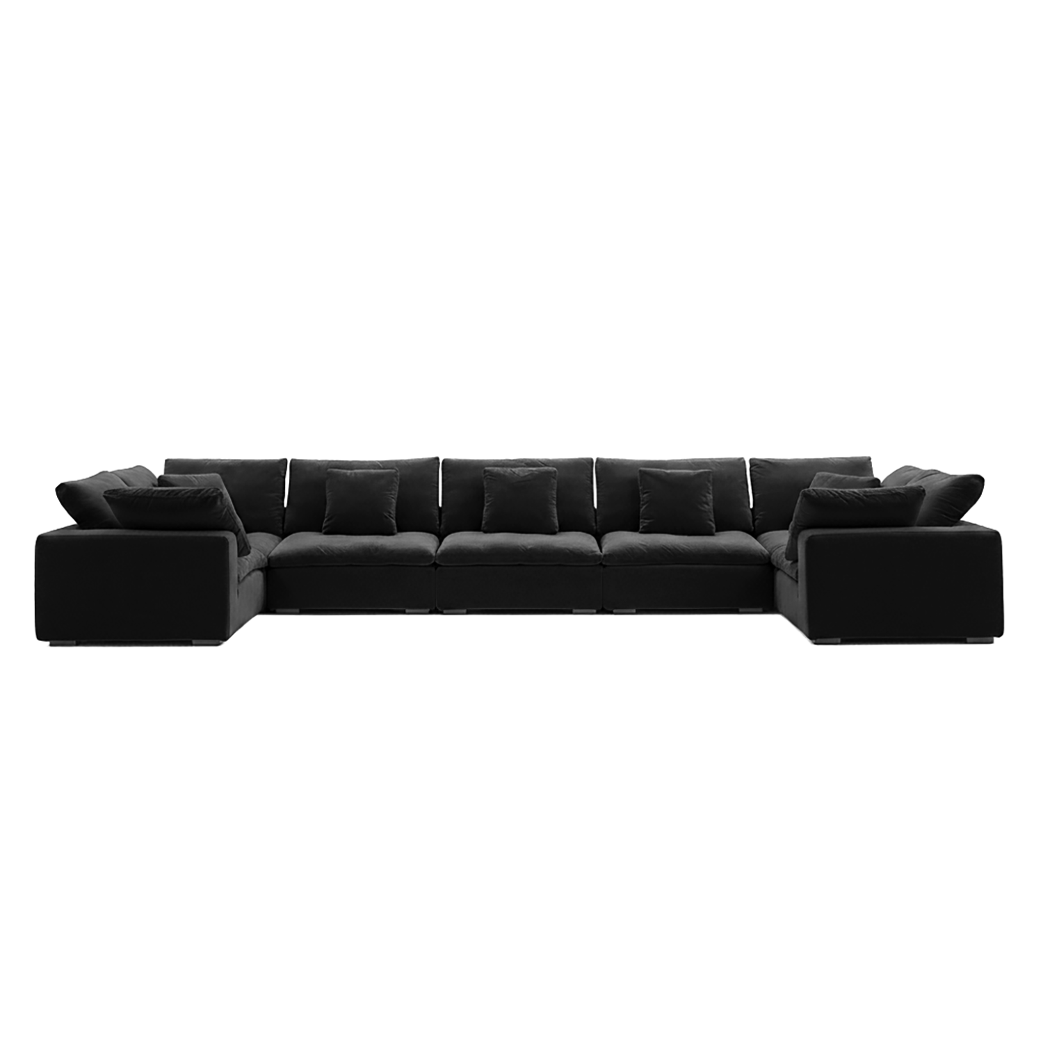 Malibu Cloud U Closed Sectional