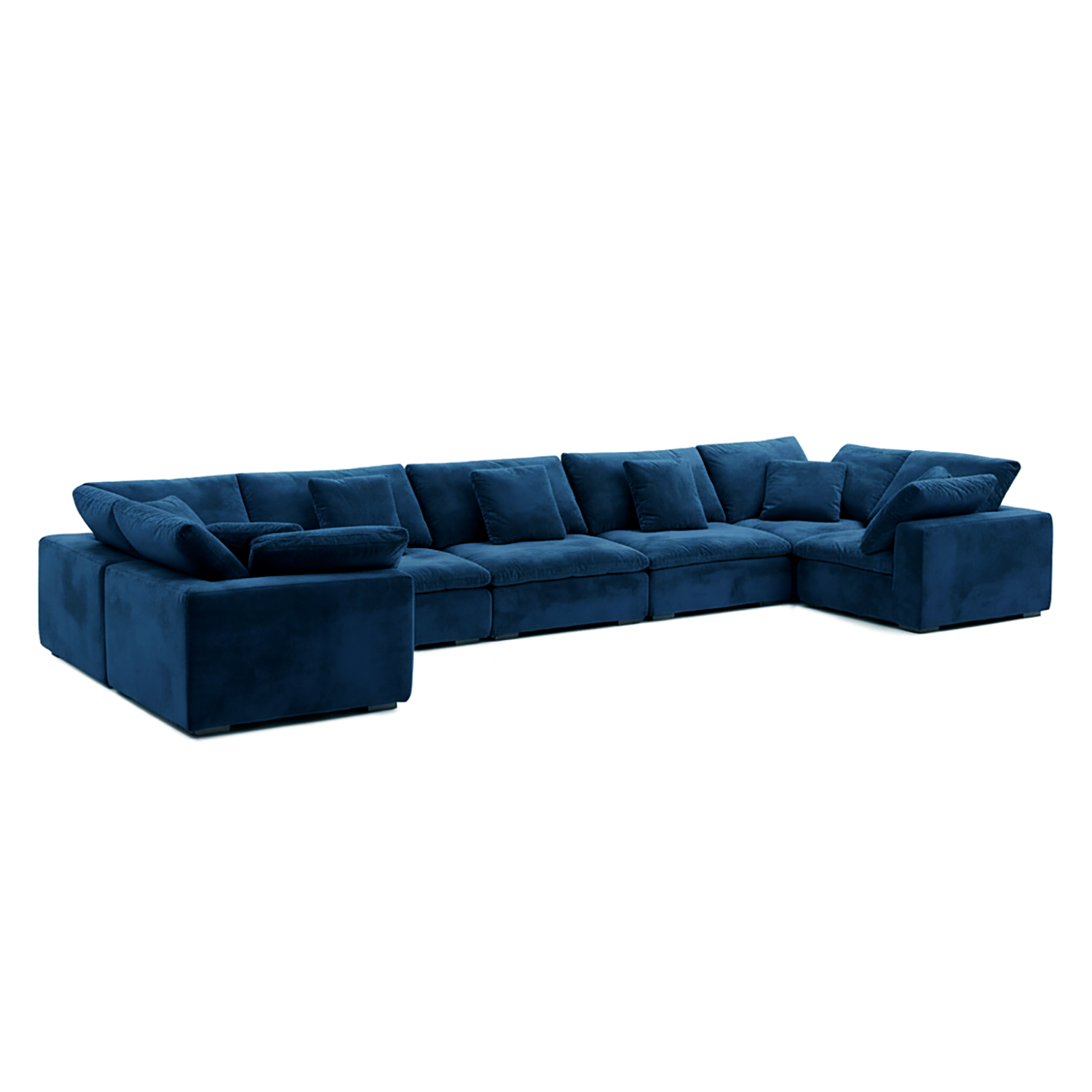 Malibu Cloud U Closed Sectional