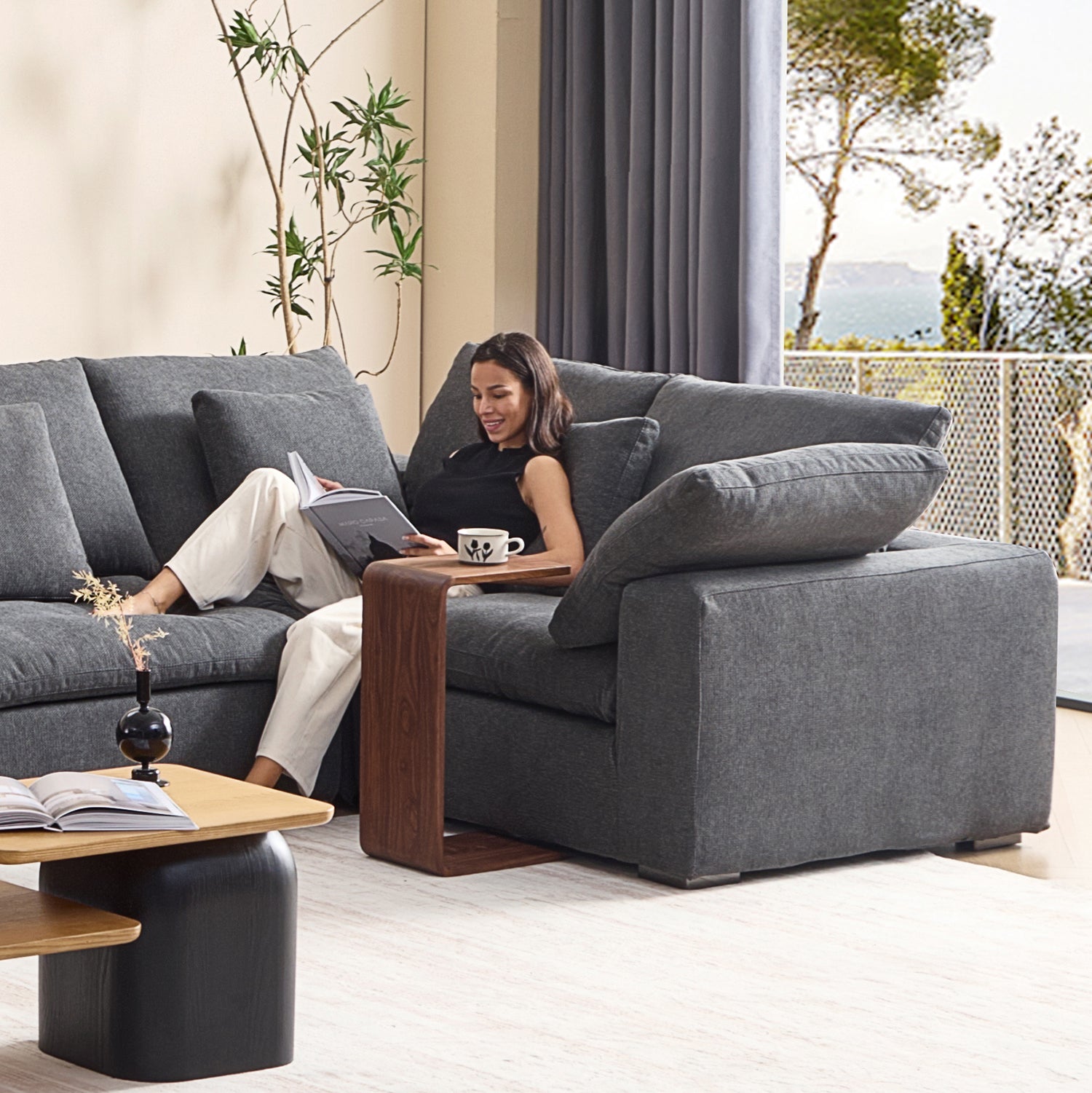 Malibu Cloud L Sectional