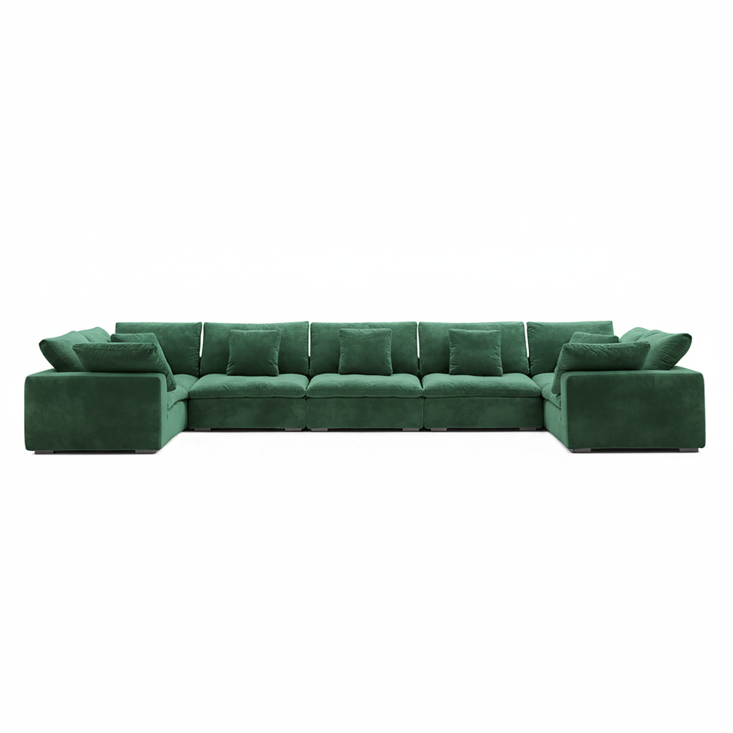 Malibu Cloud U Closed Sectional