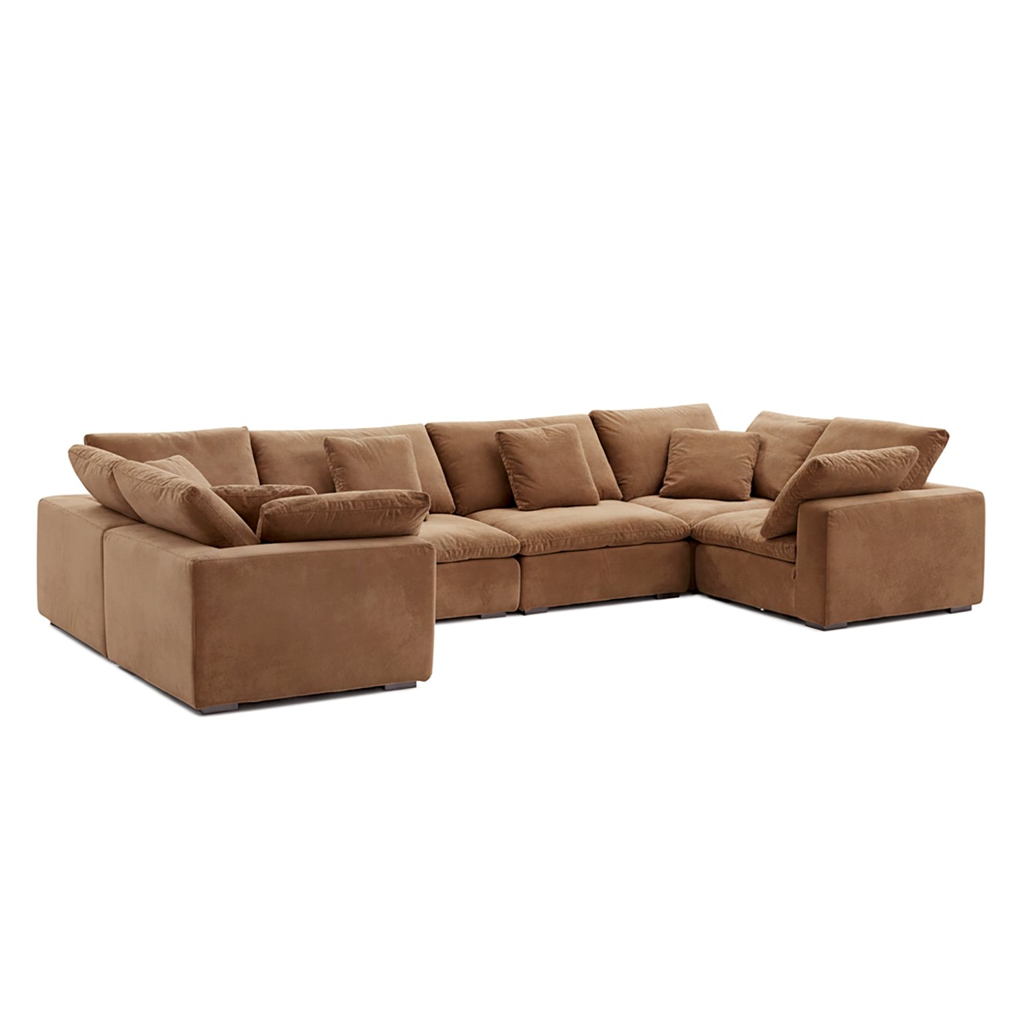 Malibu Cloud U Closed Sectional