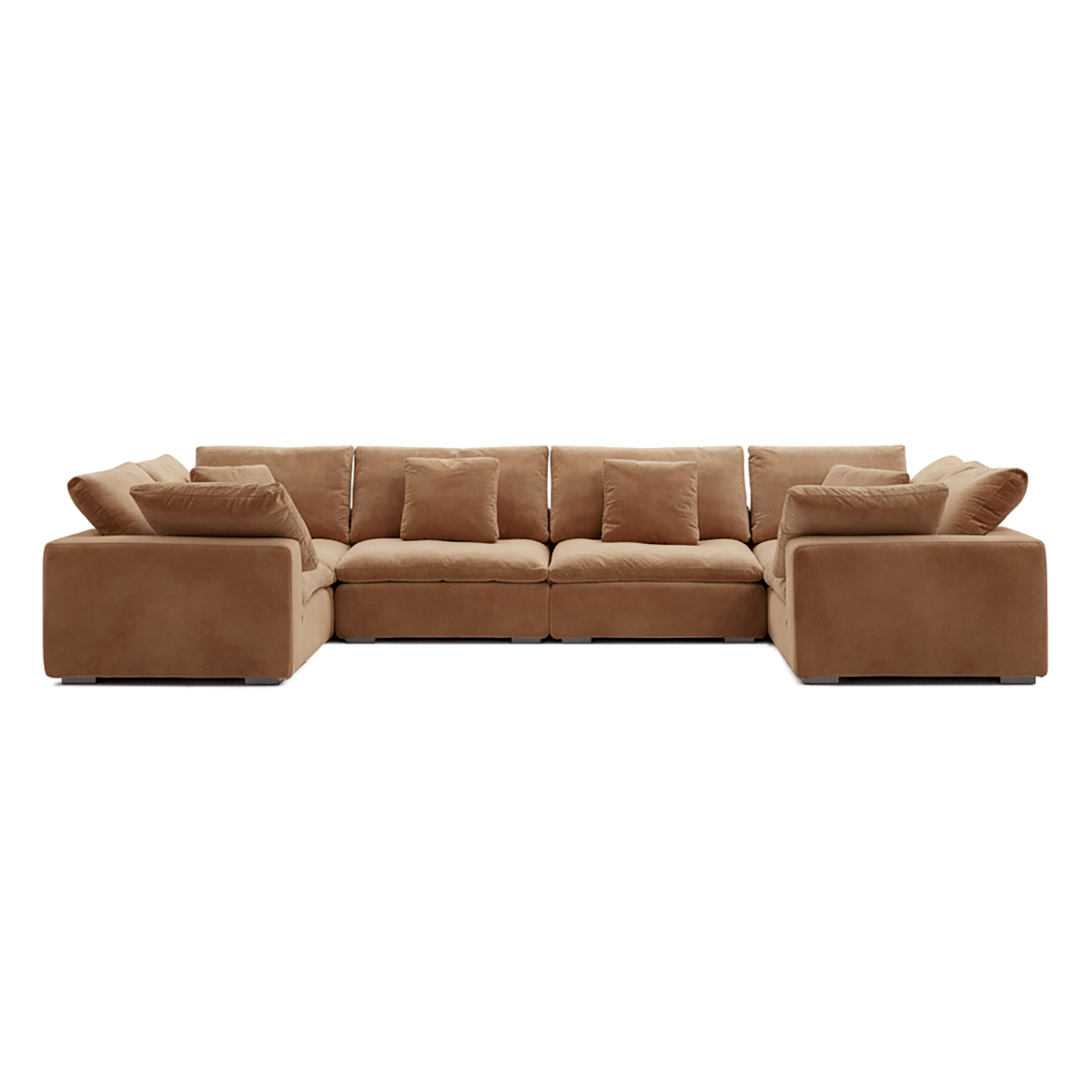 Malibu Cloud U Closed Sectional