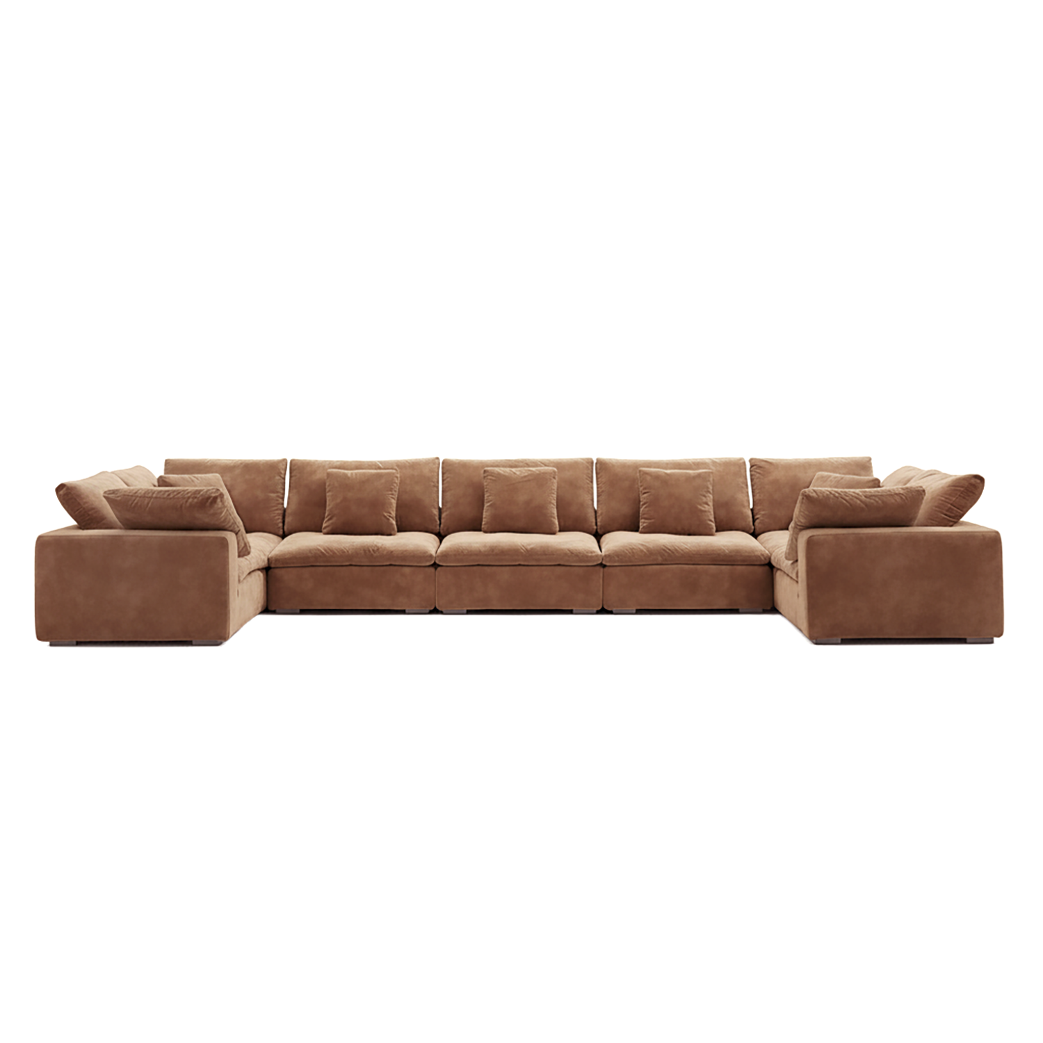 Malibu Cloud U Closed Sectional
