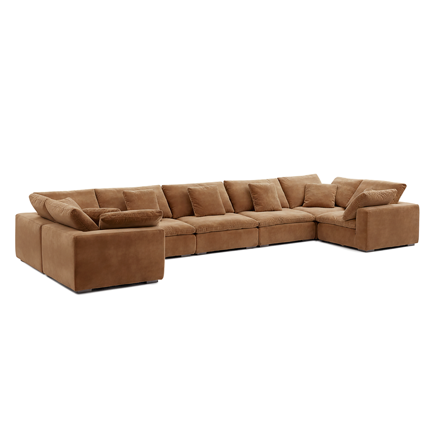 Malibu Cloud U Closed Sectional