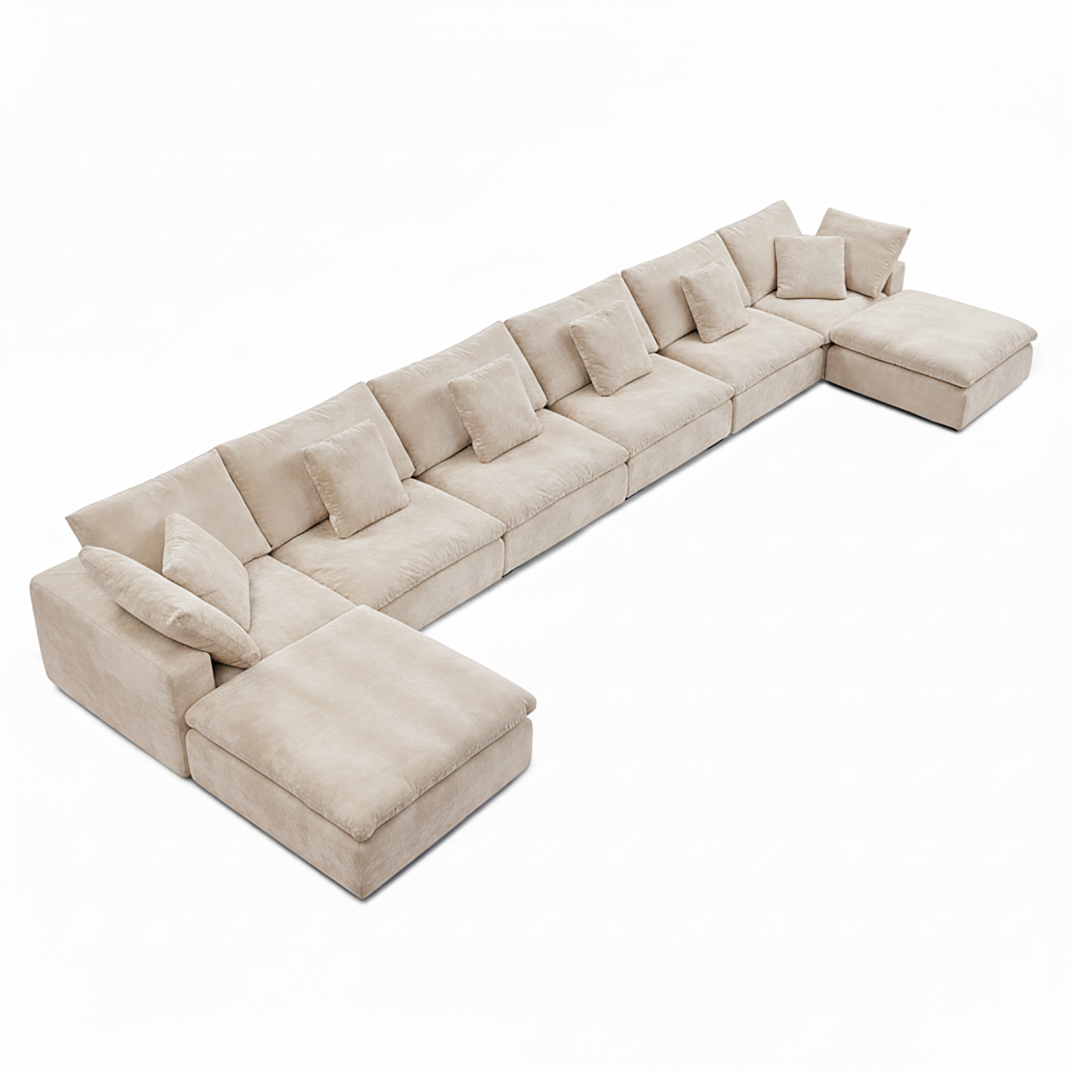 Malibu Cloud U Sectional
