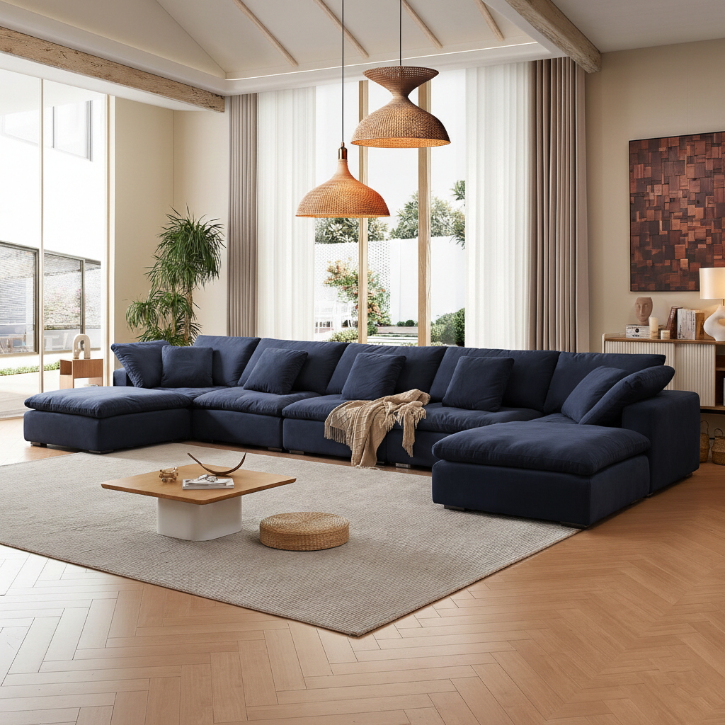 Malibu Cloud U Sectional
