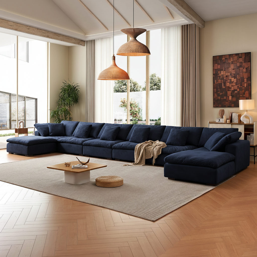 Malibu Cloud U Sectional