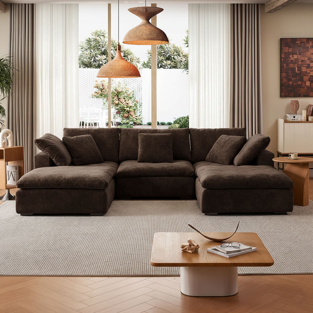 Malibu Cloud U Sectional