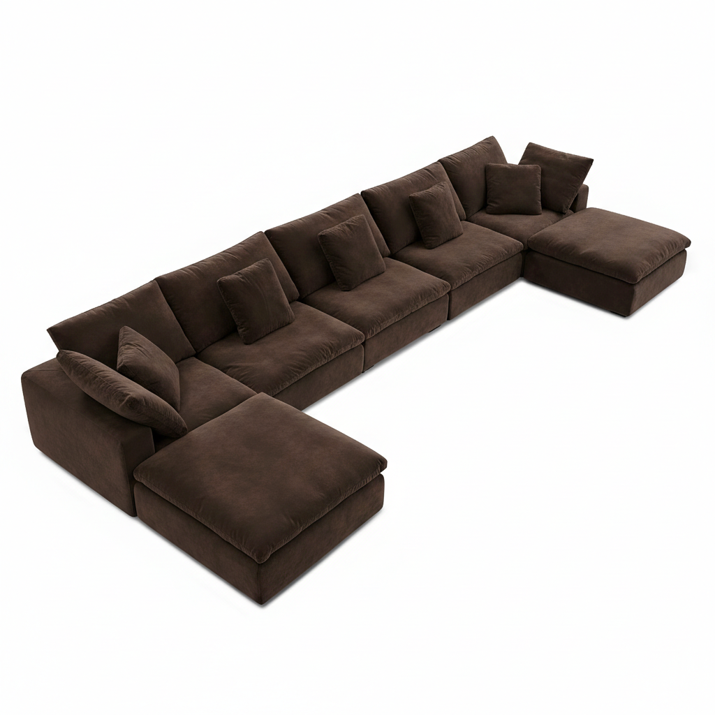 Malibu Cloud U Sectional