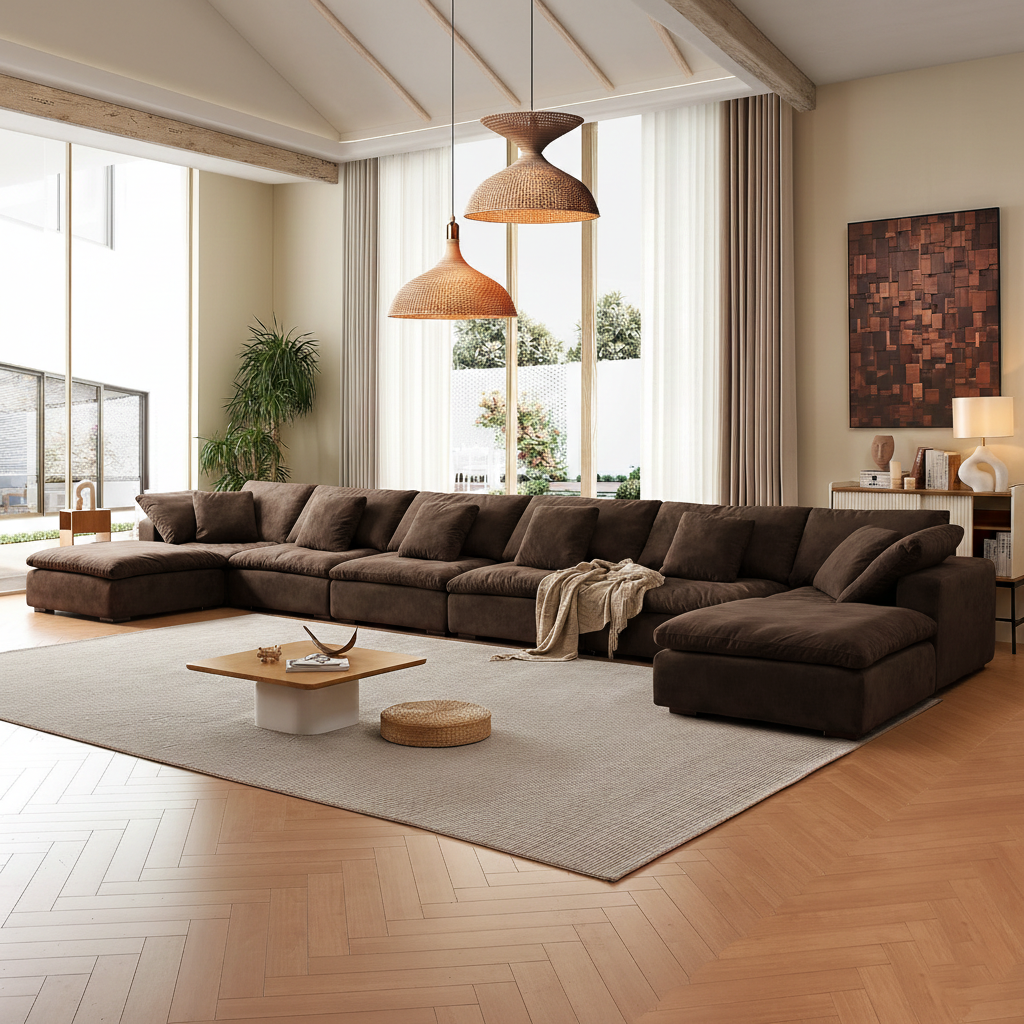 Malibu Cloud U Sectional