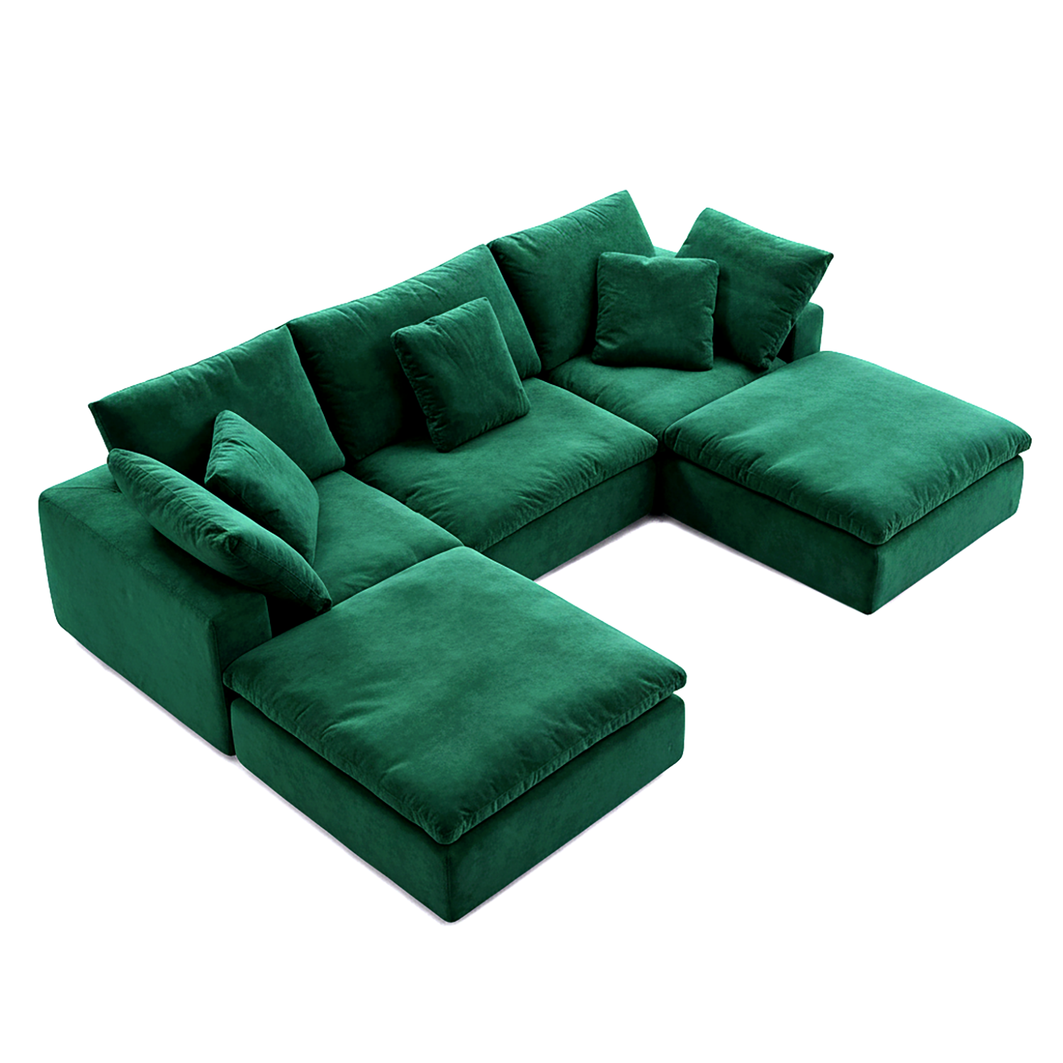 Malibu Cloud U Sectional