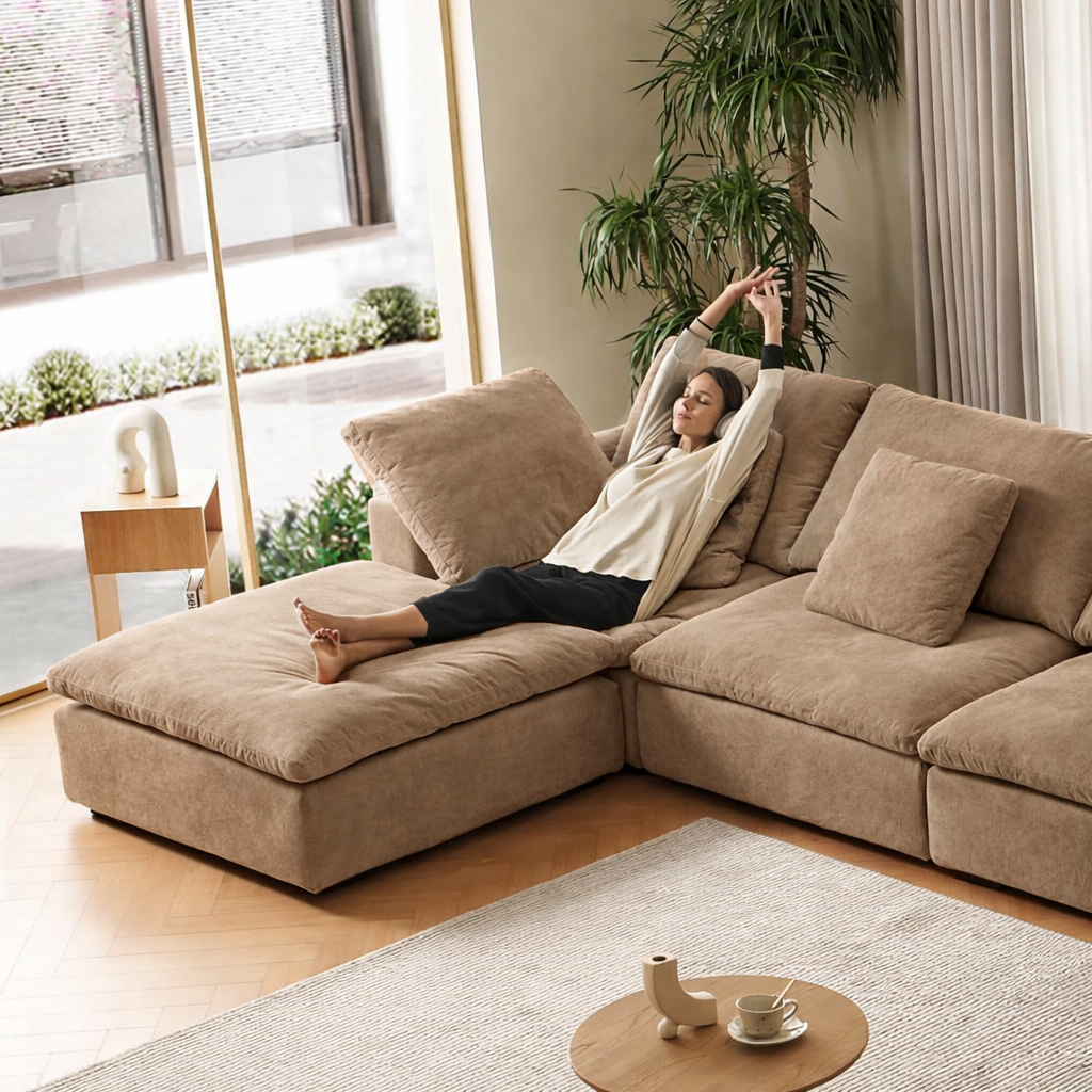 Malibu Cloud U Sectional