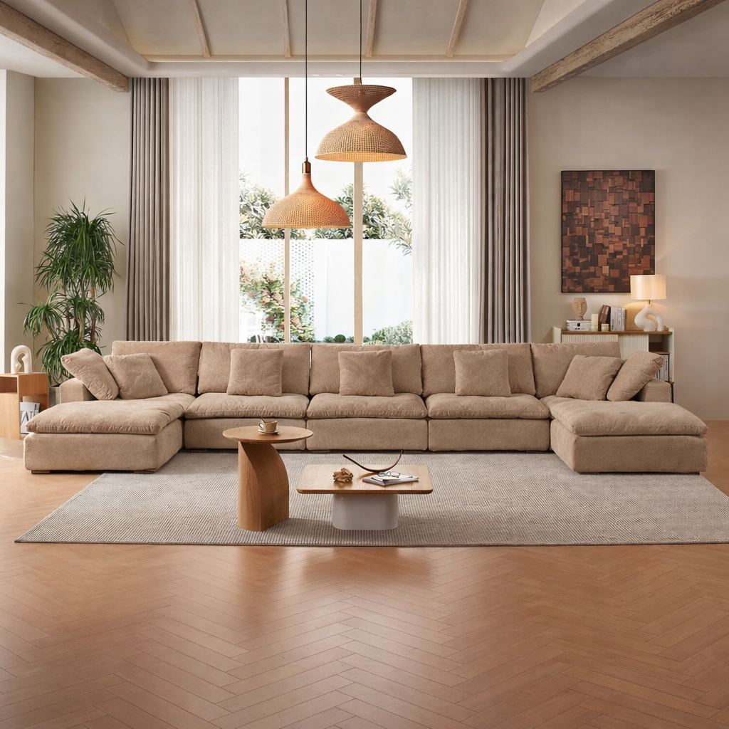 Malibu Cloud U Sectional