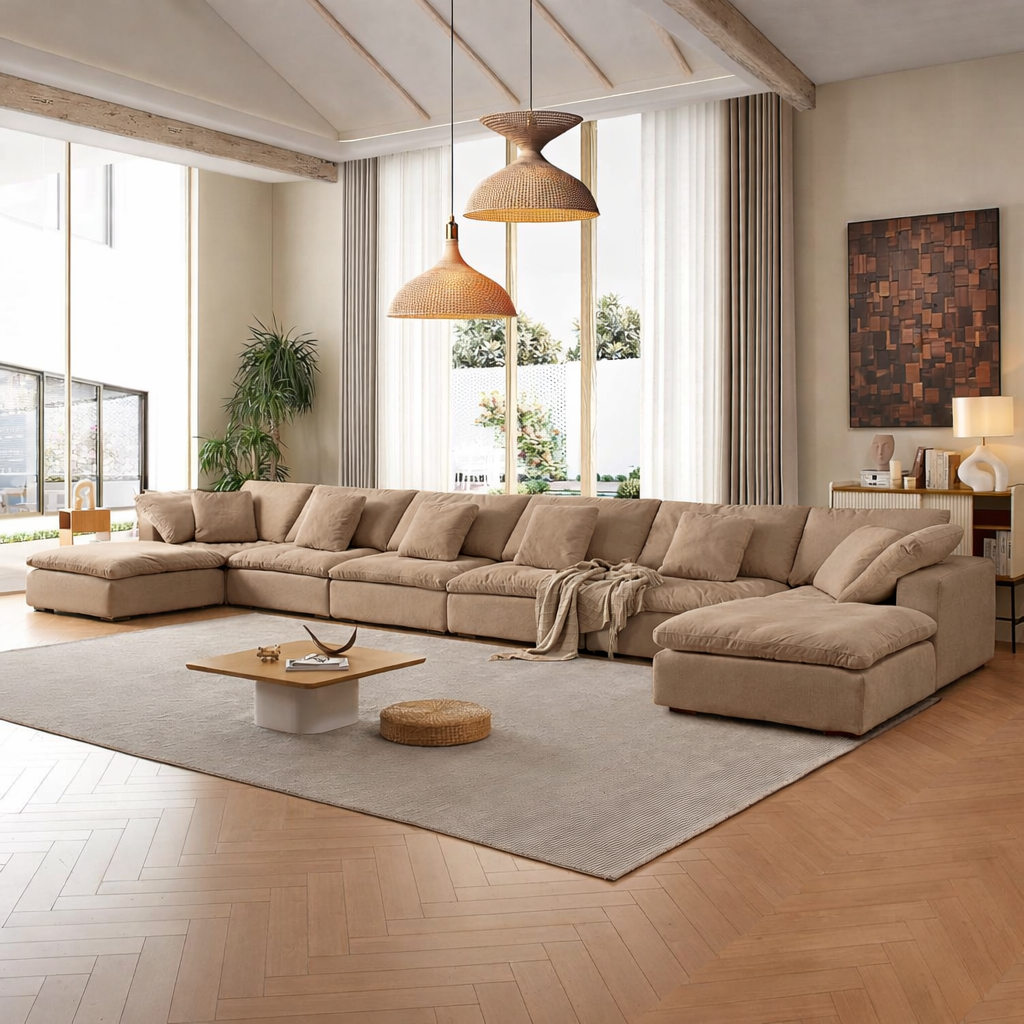 Malibu Cloud U Sectional
