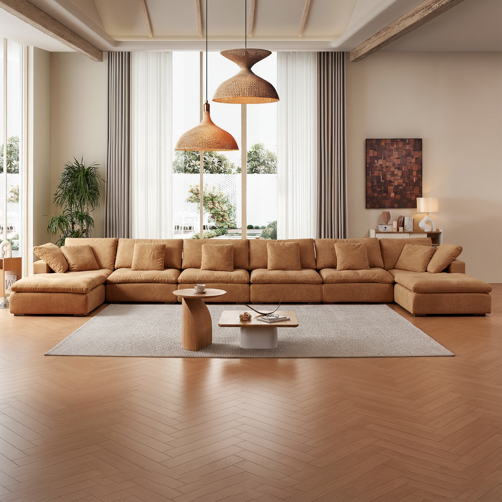 Malibu Cloud U Sectional