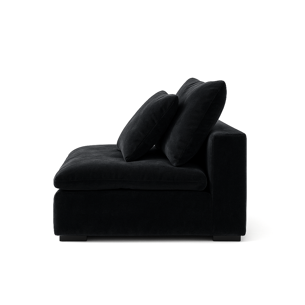 Malibu Cloud Couch Armless Modular Seat