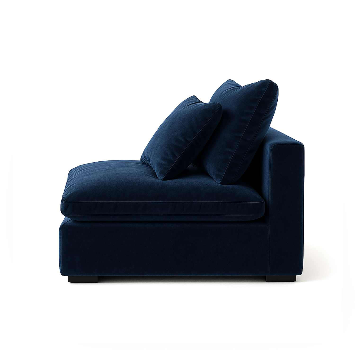Malibu Cloud Couch Armless Modular Seat