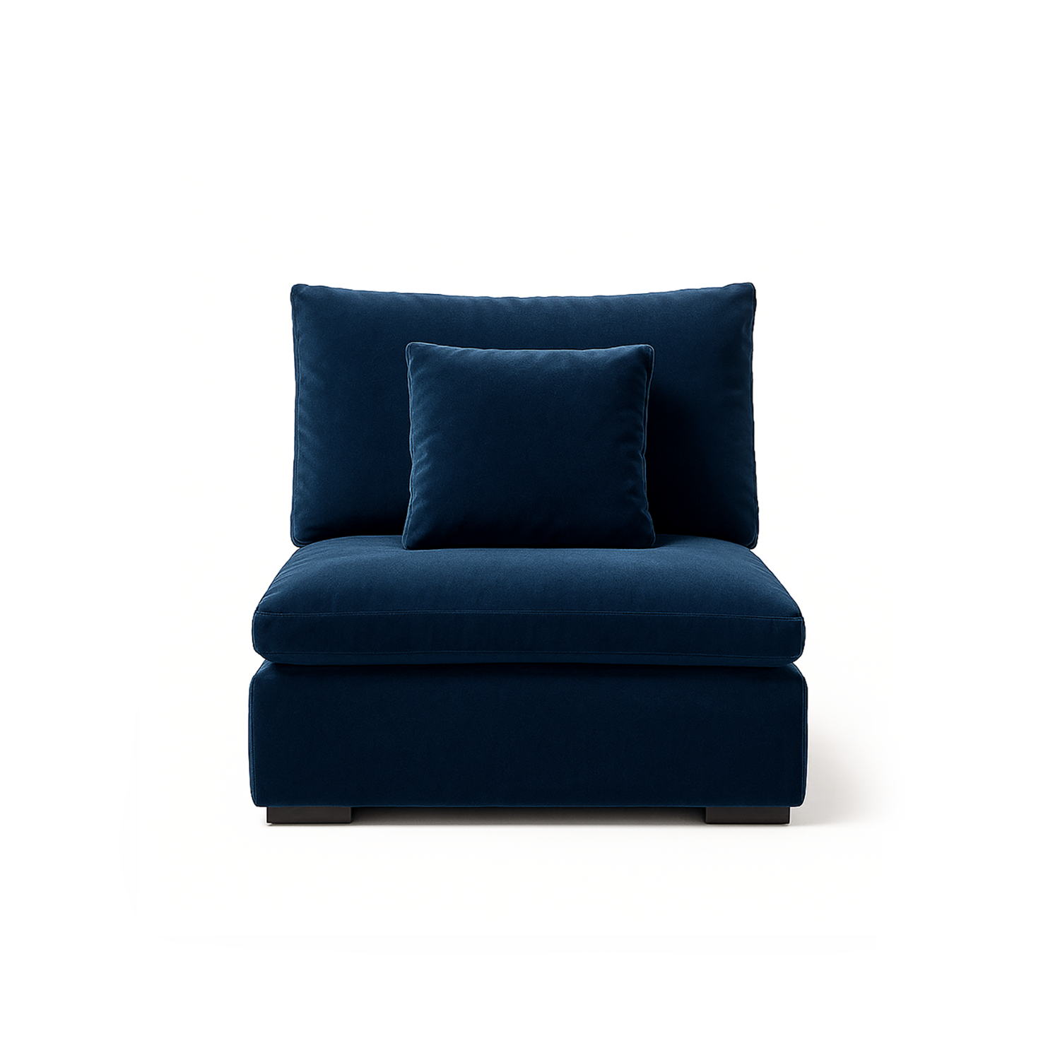 Malibu Cloud Couch Armless Modular Seat