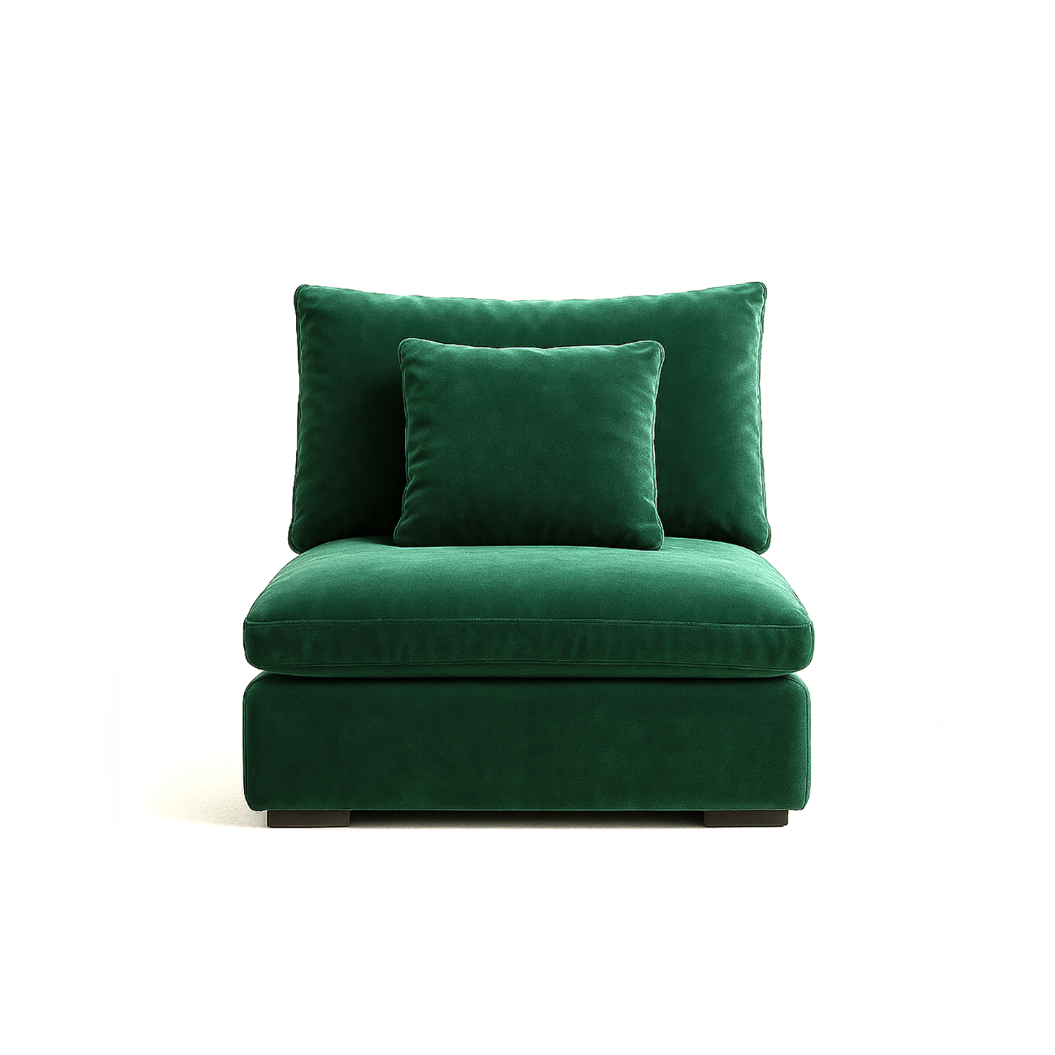 Malibu Cloud Couch Armless Modular Seat