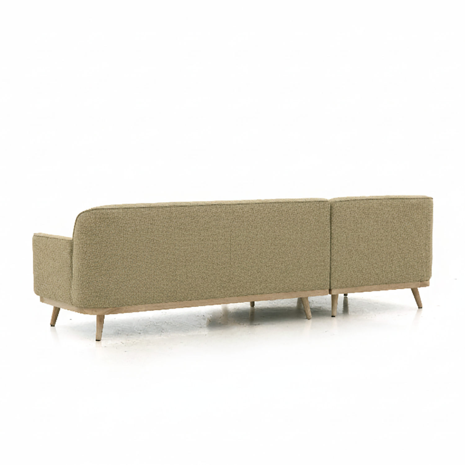 Solid Wood Sectional