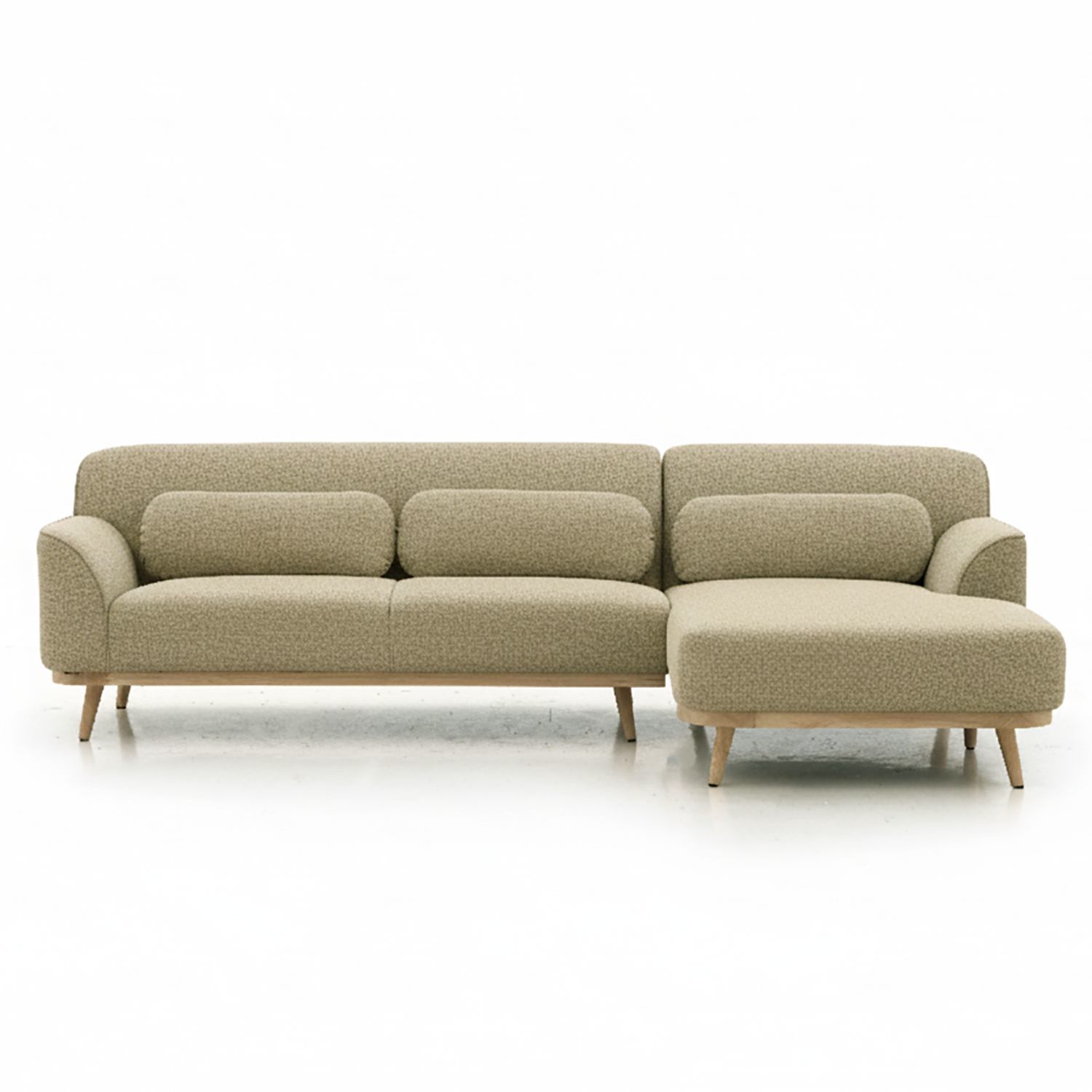 Solid Wood Sectional