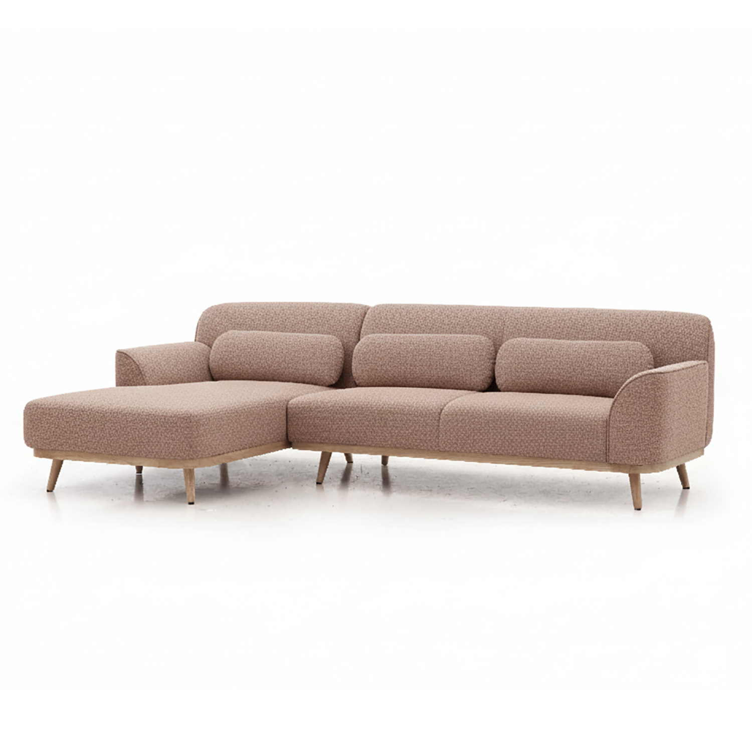 Solid Wood Sectional