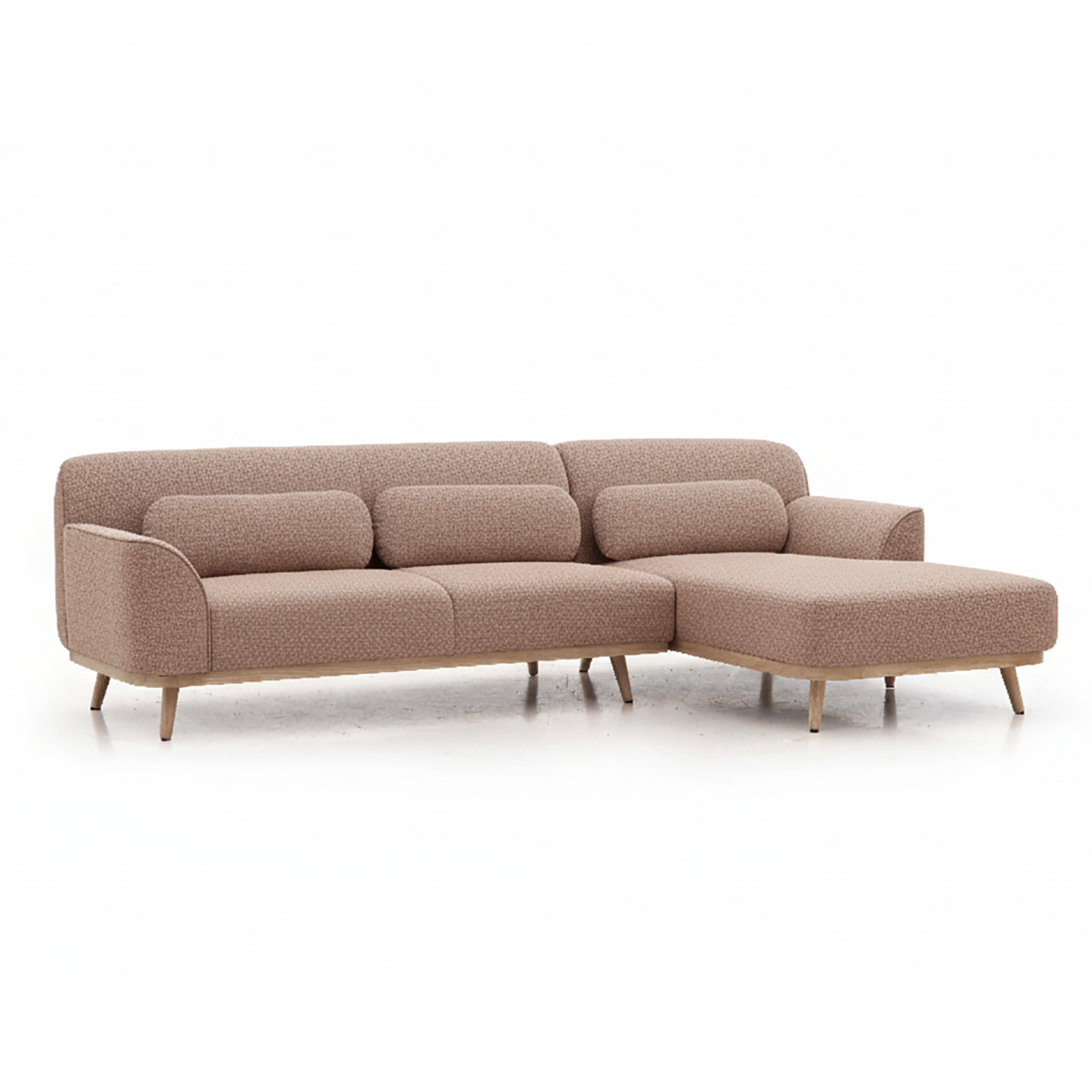 Solid Wood Sectional