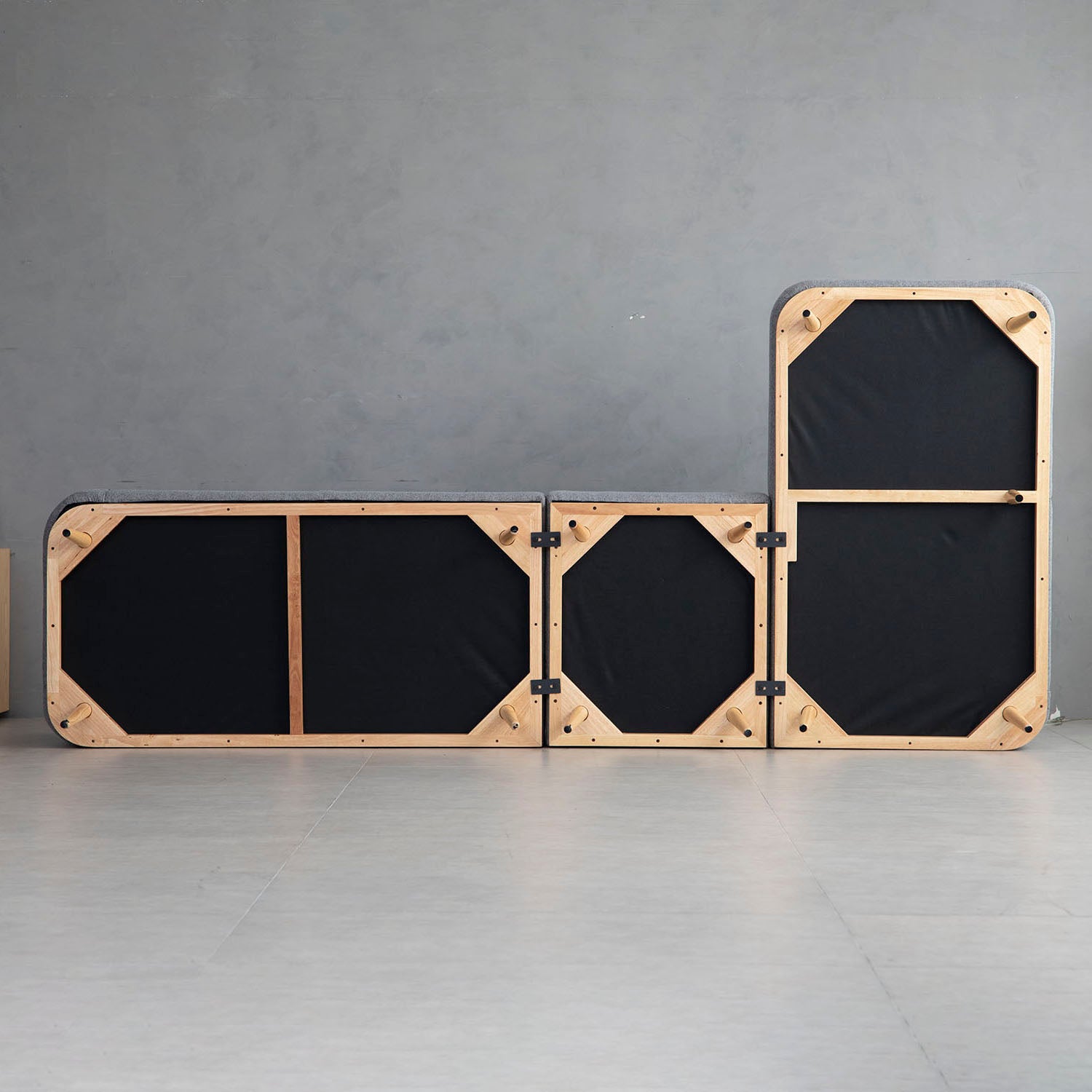 Solid Wood Sectional