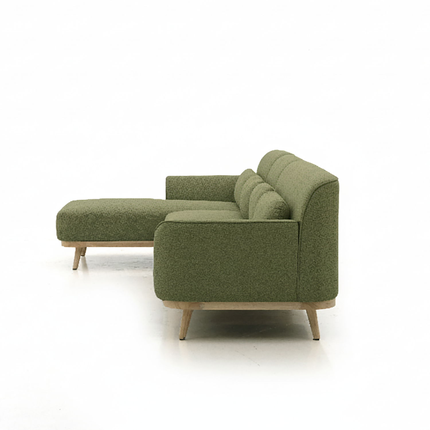 Solid Wood Sectional