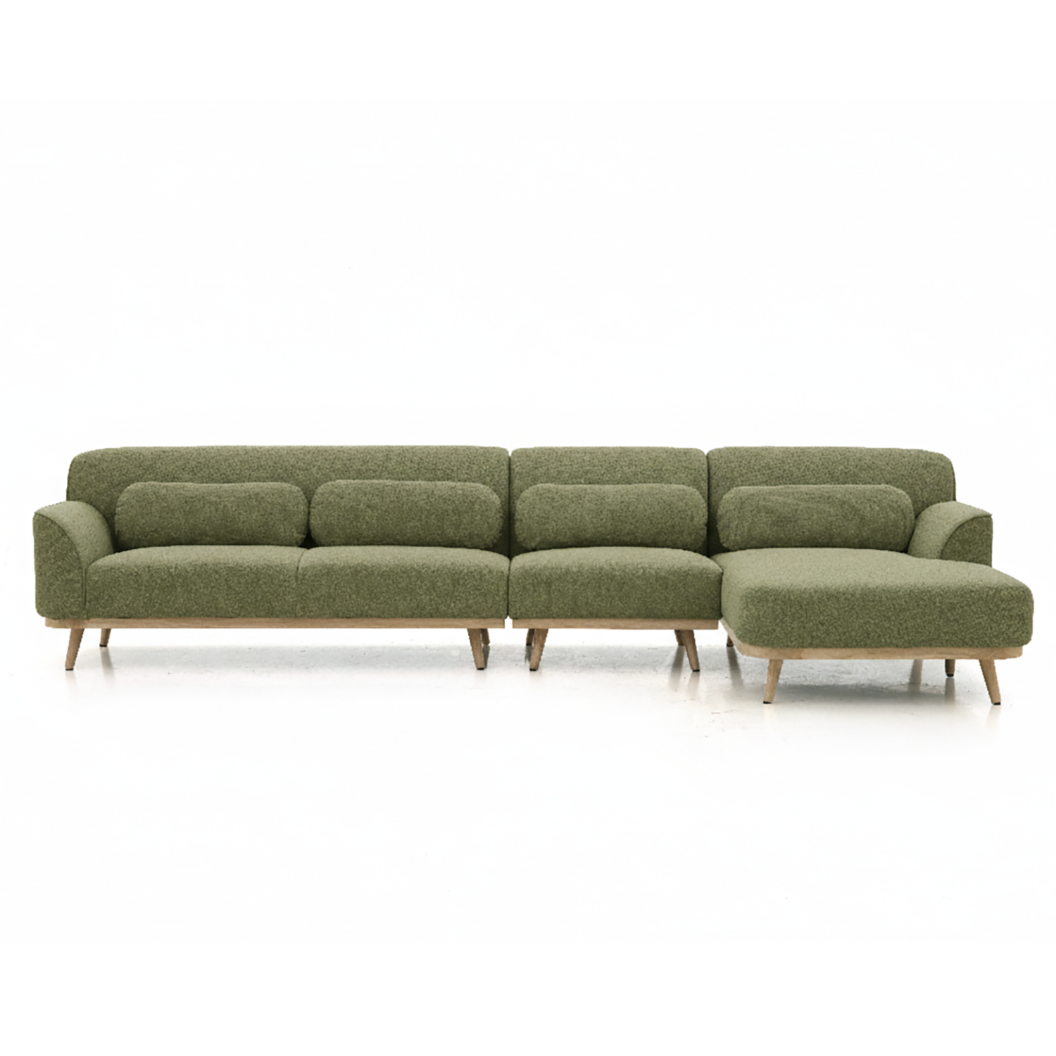 Solid Wood Sectional